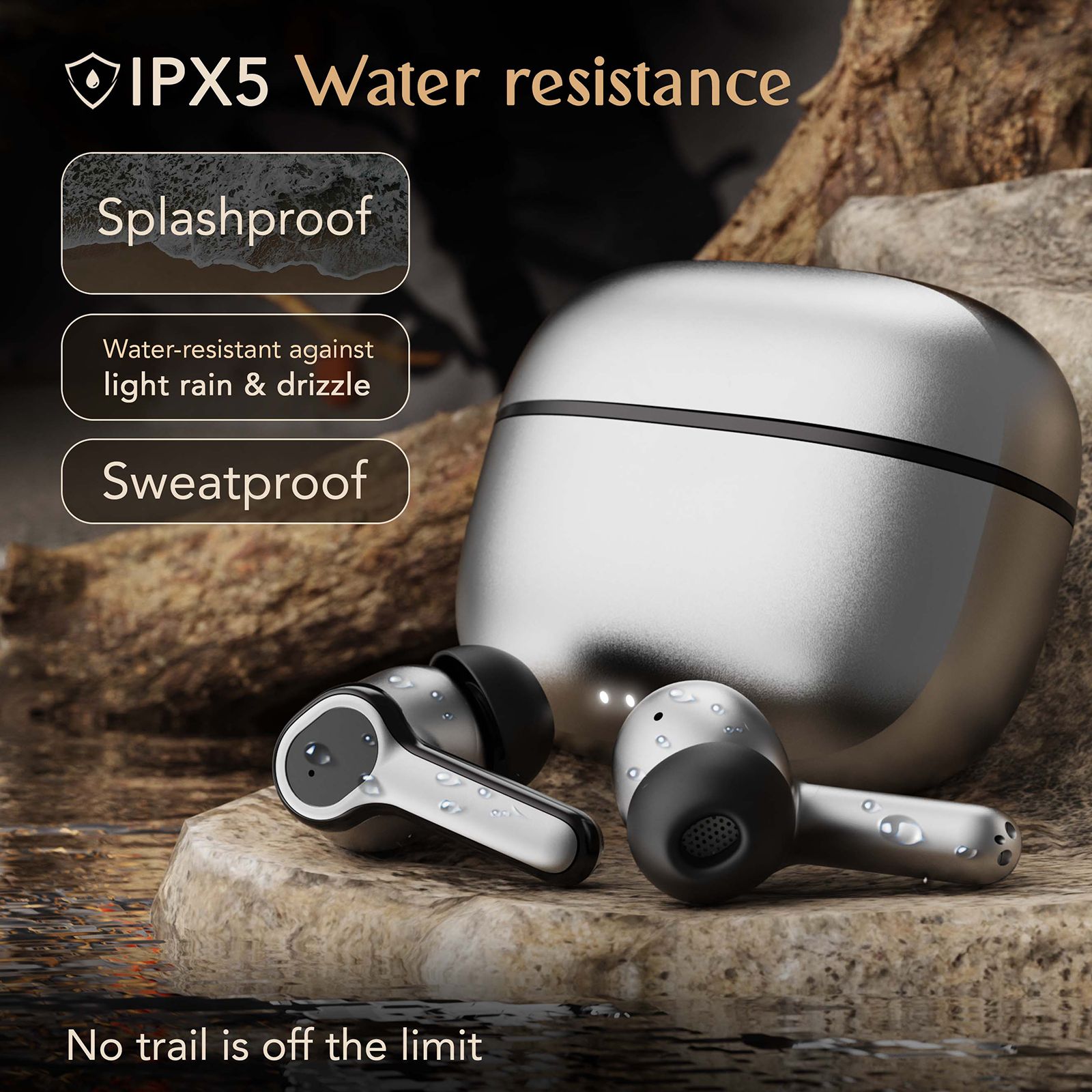 GOBOULT Z40 Ultra TWS Earbuds with Active Noise Cancellation (IPX5 Water Resistant, Dual Device Pairing, Black) GOBOULT Z40 Ultra TWS Earbuds with Active Noise Cancellation (IPX5 Water Resistant, Dual Device Pairing, Black)_6