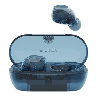 SONY WF-C710N TWS Earbuds with Advanced Noise Cancellation (IPX4 Water Resistant, Noise Sensor Technology, Glass Blue)