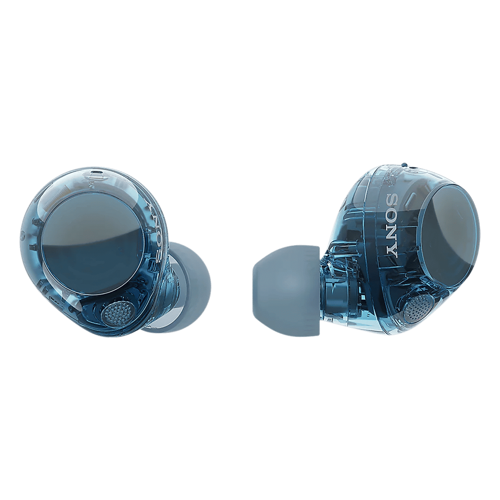 SONY WF-C710N TWS Earbuds with Advanced Noise Cancellation (IPX4 Water Resistant, Noise Sensor Technology, Glass Blue)_7