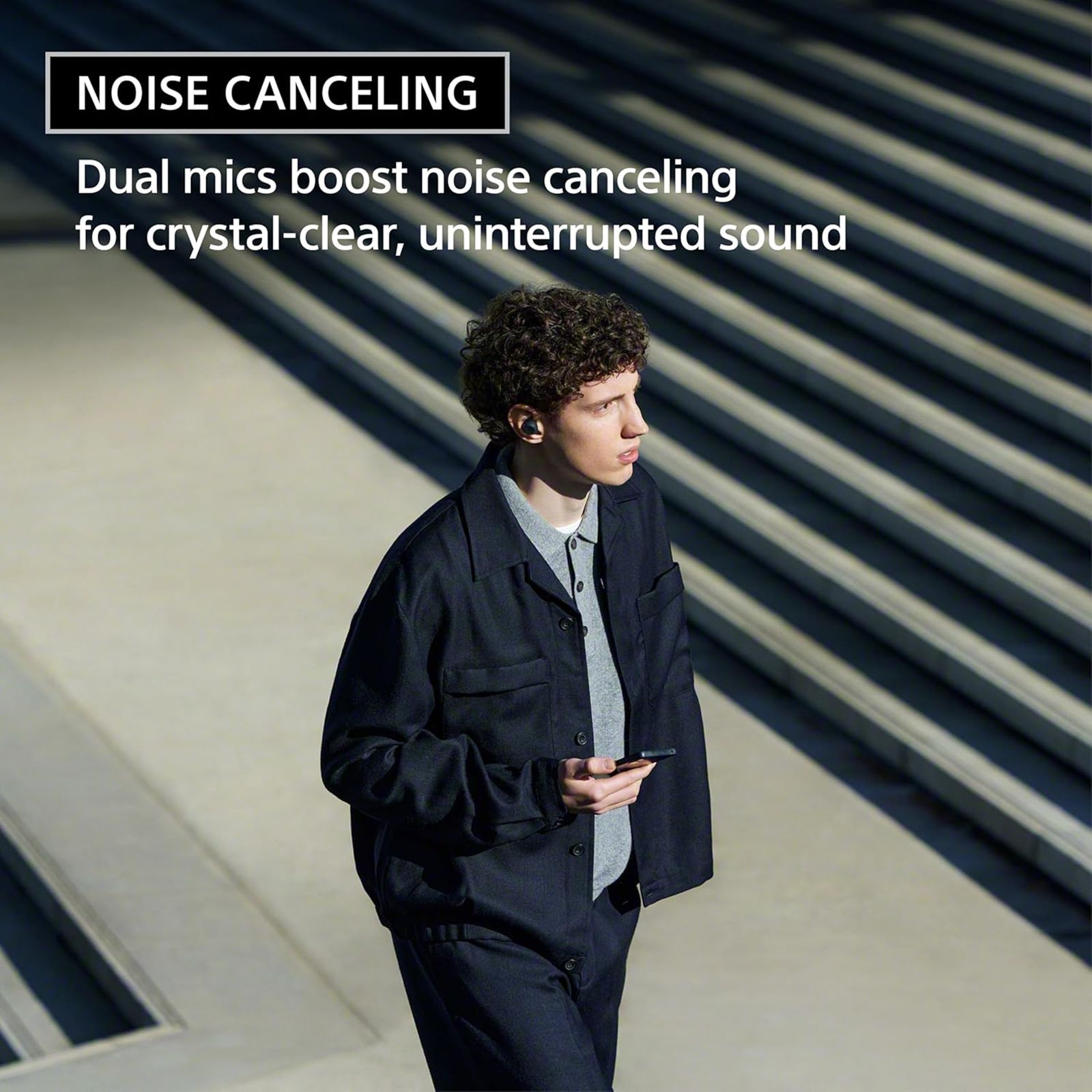 SONY WF-C710N TWS Earbuds with Advanced Noise Cancellation (IPX4 Water Resistant, Noise Sensor Technology, Glass Blue)_8