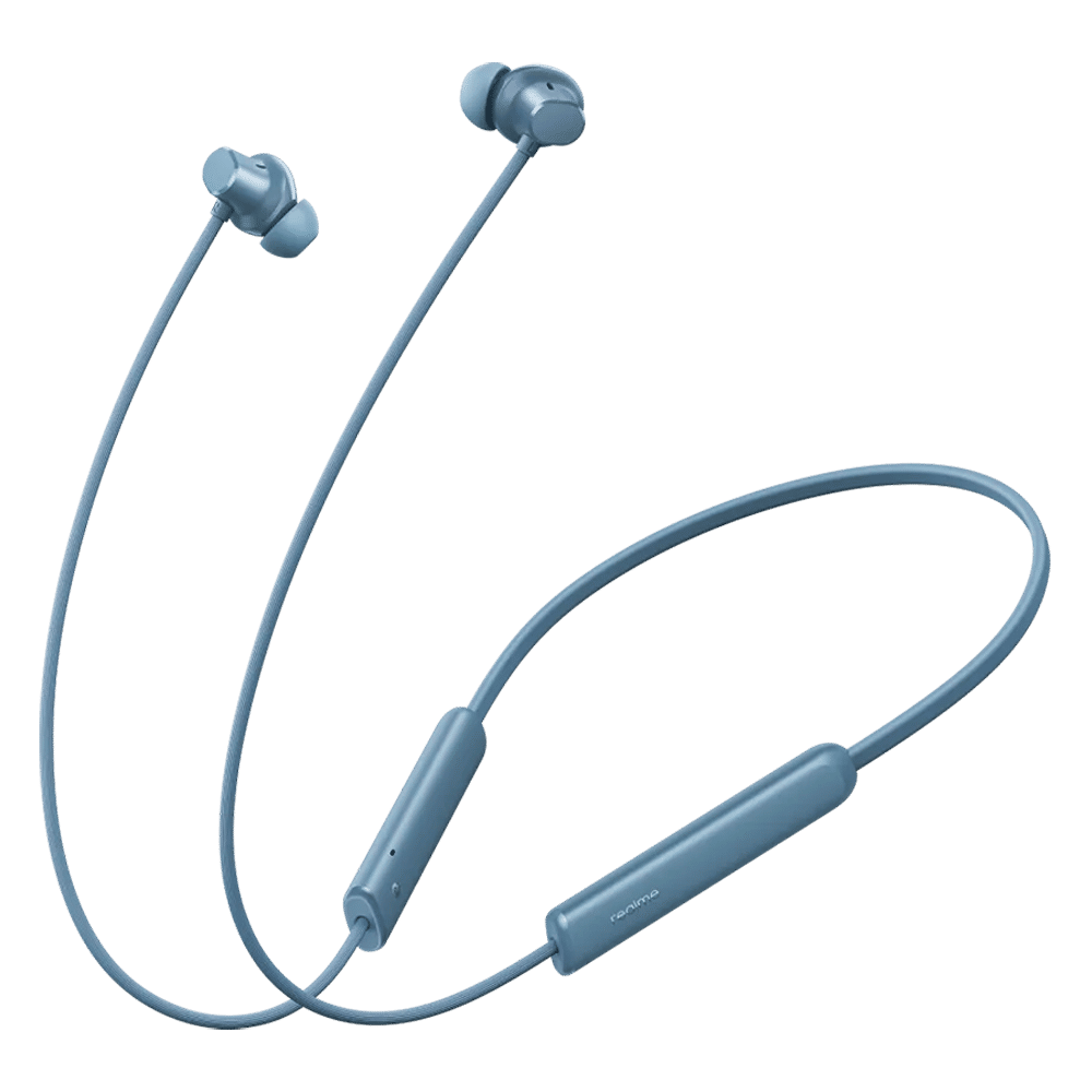 realme Buds Wireless 5 Lite Neckband with Environmental Noise Cancellation (IP55 Dust & Water Resistant, Dual Device Connection, Haze Blue) realme Buds Wireless 5 Lite Neckband with Environmental Noise Cancellation (IP55 Dust & Water Resistant, Dual Device Connection, Haze Blue)_1