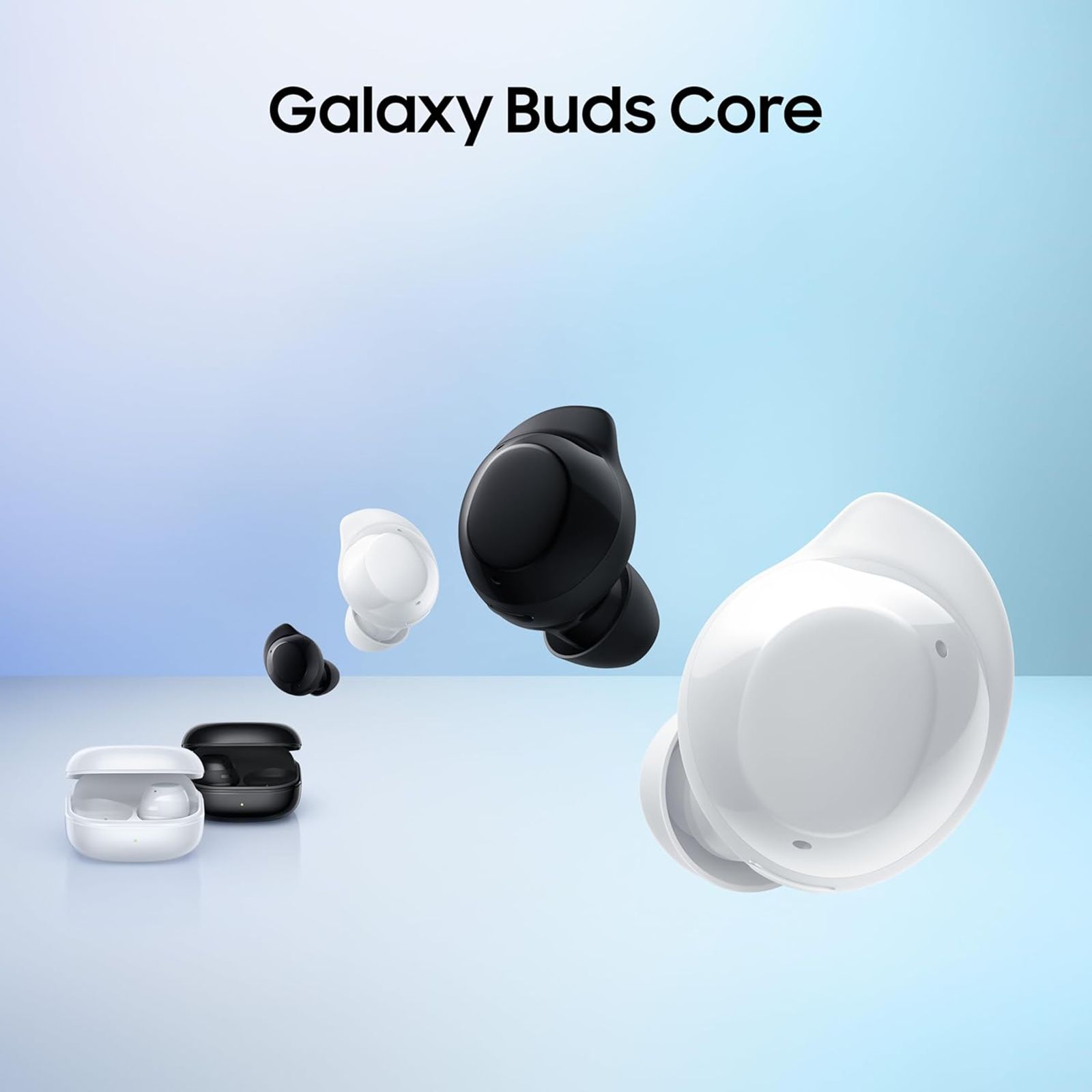 SAMSUNG Galaxy Buds Core TWS Earbuds with Active Noise Cancellation (IP54 Water Resistant, Ambient Sound, Black) SAMSUNG Galaxy Buds Core TWS Earbuds with Active Noise Cancellation (IP54 Water Resistant, Ambient Sound, Black)_9