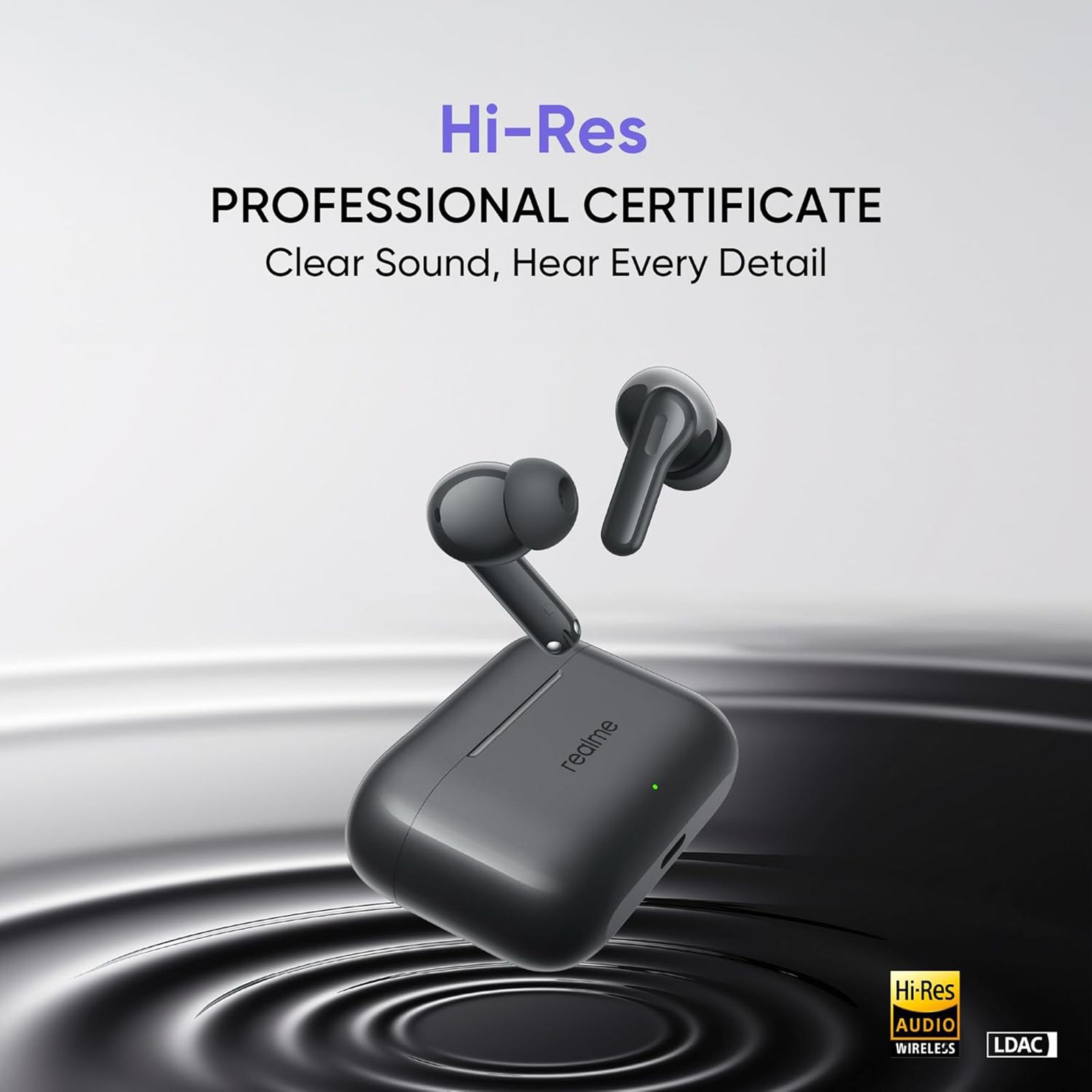 realme Buds T200 TWS Earbuds with Active Noise Cancellation (IP55 Water & Dust Resistant, Dual Device Connection 2.0, Mystic Grey)_7