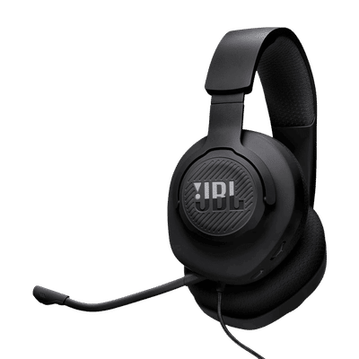 JBL Quantum 100M2 Wired Gaming Headset (Detachable Microphone, Over Ear, Black)
