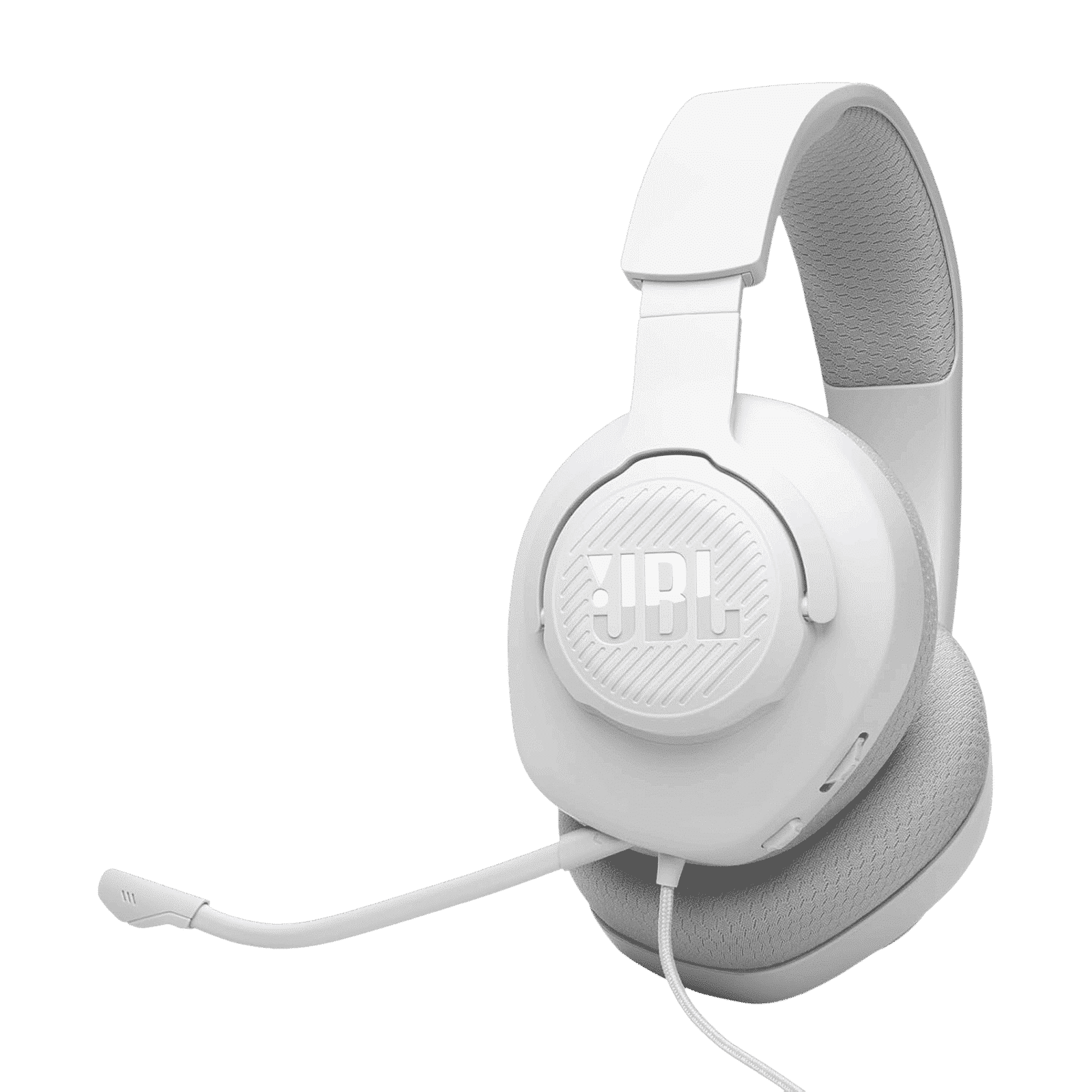 JBL Quantum 100M2 Wired Gaming Headset (Detachable Microphone, Over Ear, White)_1