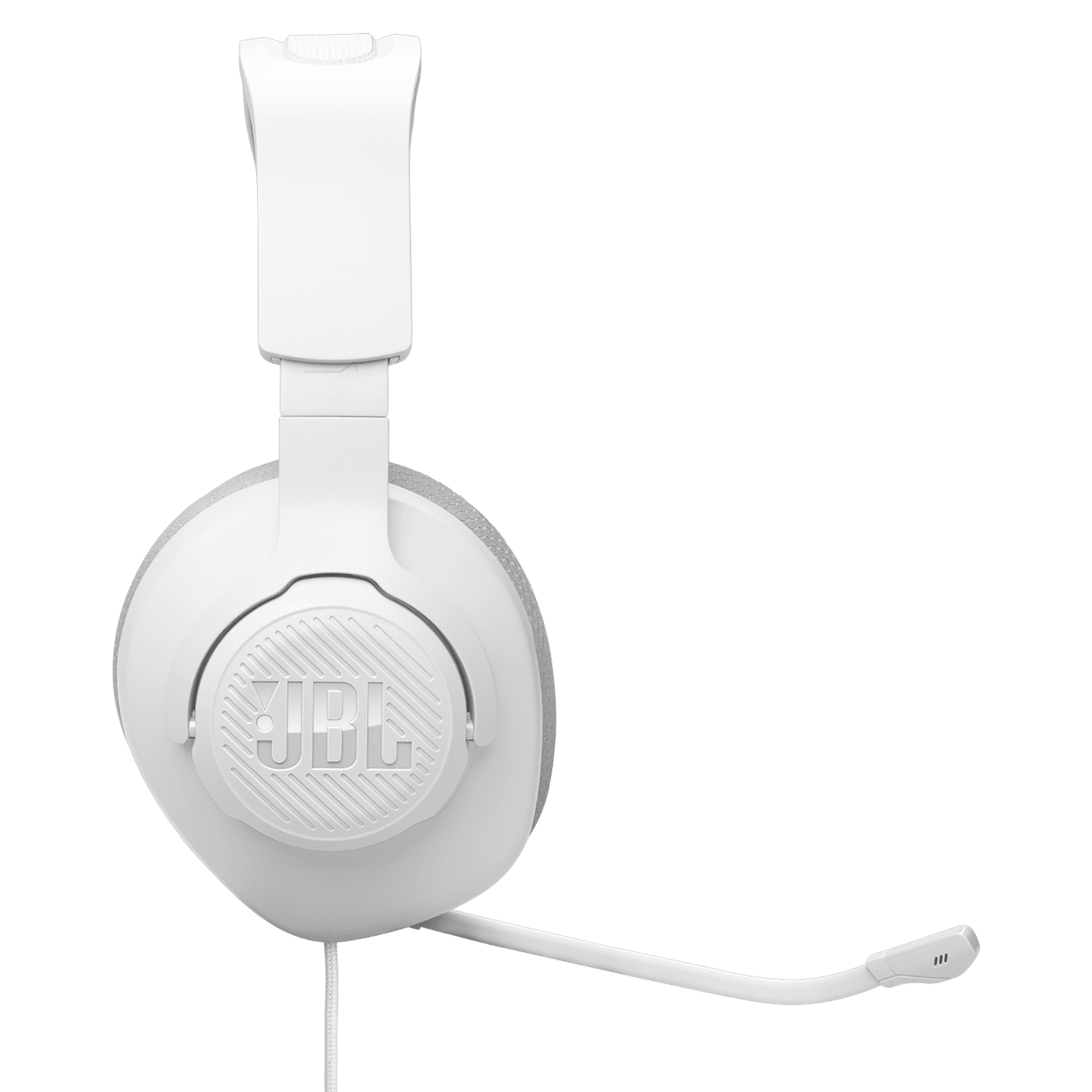 JBL Quantum 100M2 Wired Gaming Headset (Detachable Microphone, Over Ear, White)_5