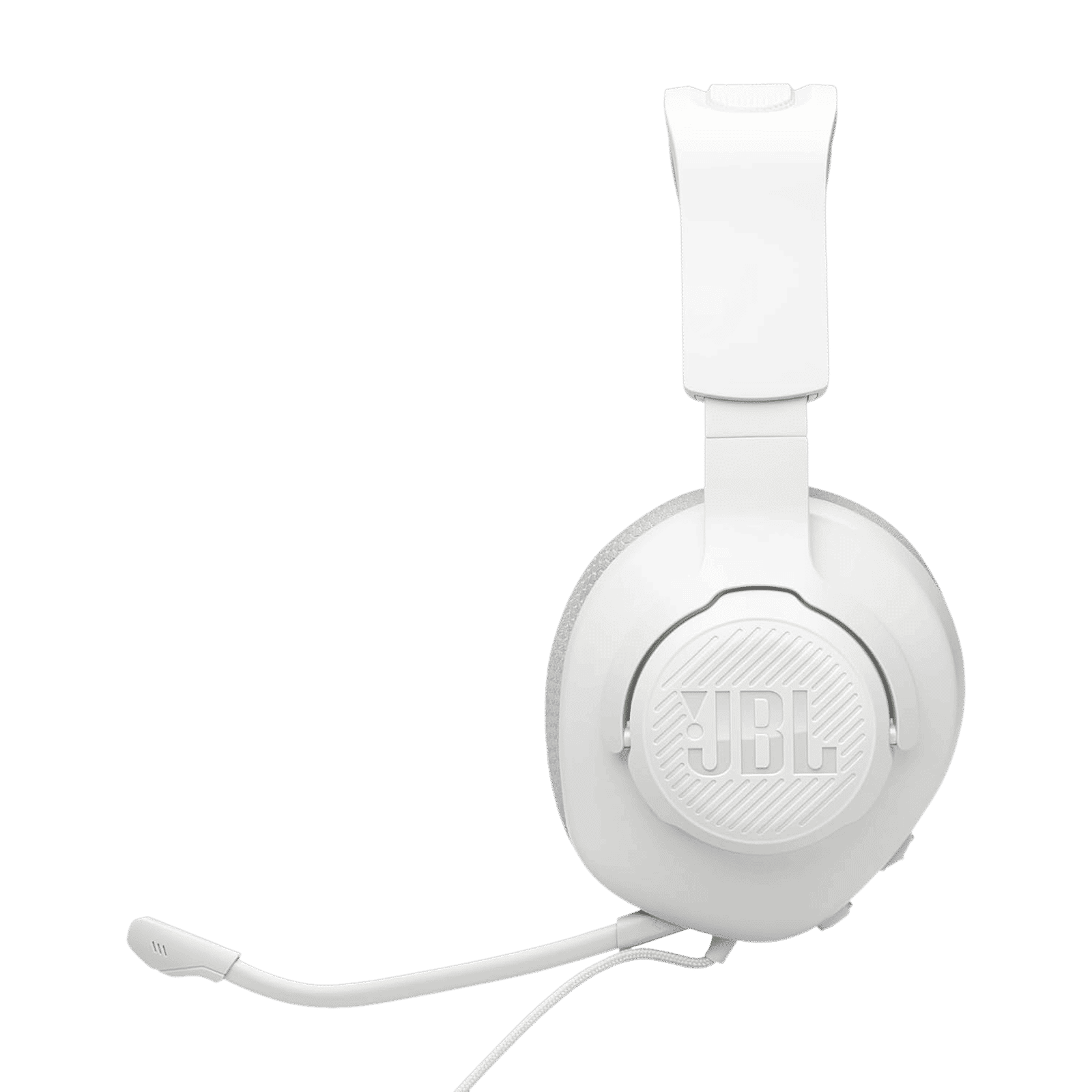 JBL Quantum 100M2 Wired Gaming Headset (Detachable Microphone, Over Ear, White)_7