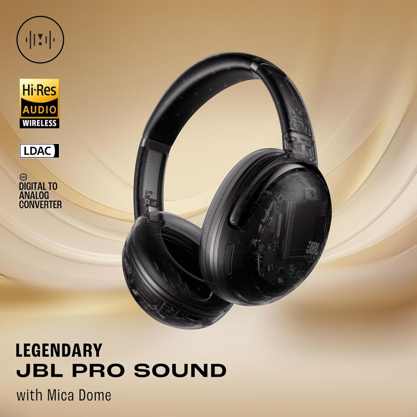 JBL Tour One M3 Bluetooth Headphone with Mic (Adaptive Noise Cancellation, Over Ear, Latte)_15