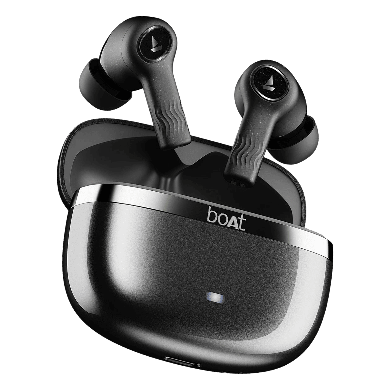 boAt Nirvana Ion ANC Pro TWS Earbuds with Active Noise Cancellation (IPX4 Water Resistant, Dual EQ Modes, Crystal Black) boAt Nirvana Ion ANC Pro TWS Earbuds with Active Noise Cancellation (IPX4 Water Resistant, Dual EQ Modes, Crystal Black)_1