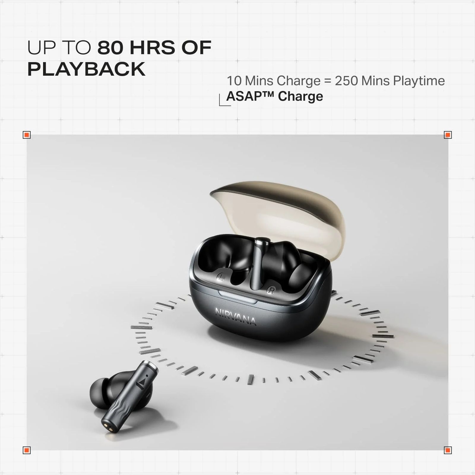 boAt Nirvana Zenith Pro TWS Earbuds with Hybrid Adaptive Active Noise Cancellation (IPX4 Water Resistance, Google Fast Pair, Velvet Grey) boAt Nirvana Zenith Pro TWS Earbuds with Hybrid Adaptive Active Noise Cancellation (IPX4 Water Resistance, Google Fast Pair, Velvet Grey)_6