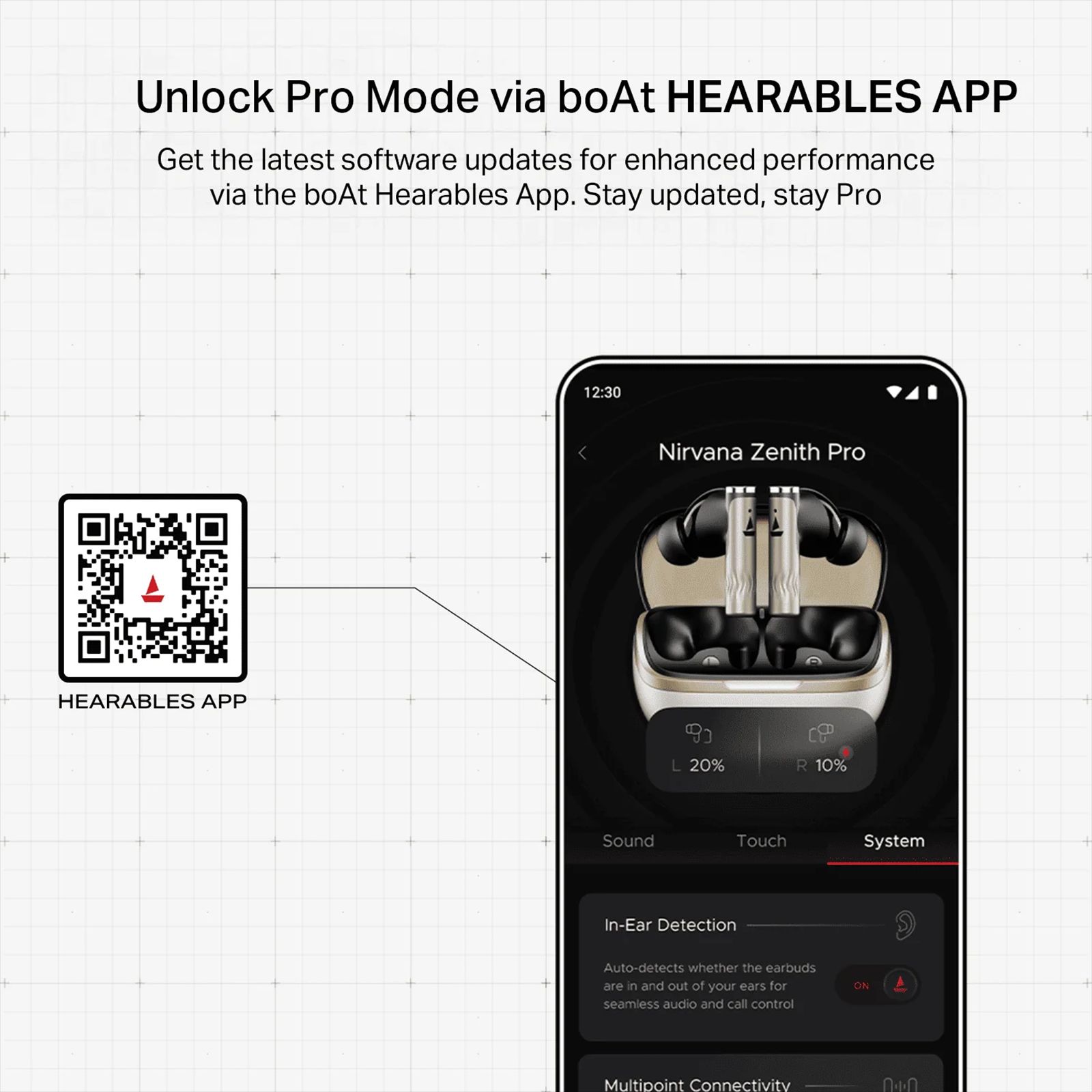 boAt Nirvana Zenith Pro TWS Earbuds with Hybrid Adaptive Active Noise Cancellation (IPX4 Water Resistance, Google Fast Pair, Velvet Grey) boAt Nirvana Zenith Pro TWS Earbuds with Hybrid Adaptive Active Noise Cancellation (IPX4 Water Resistance, Google Fast Pair, Velvet Grey)_5