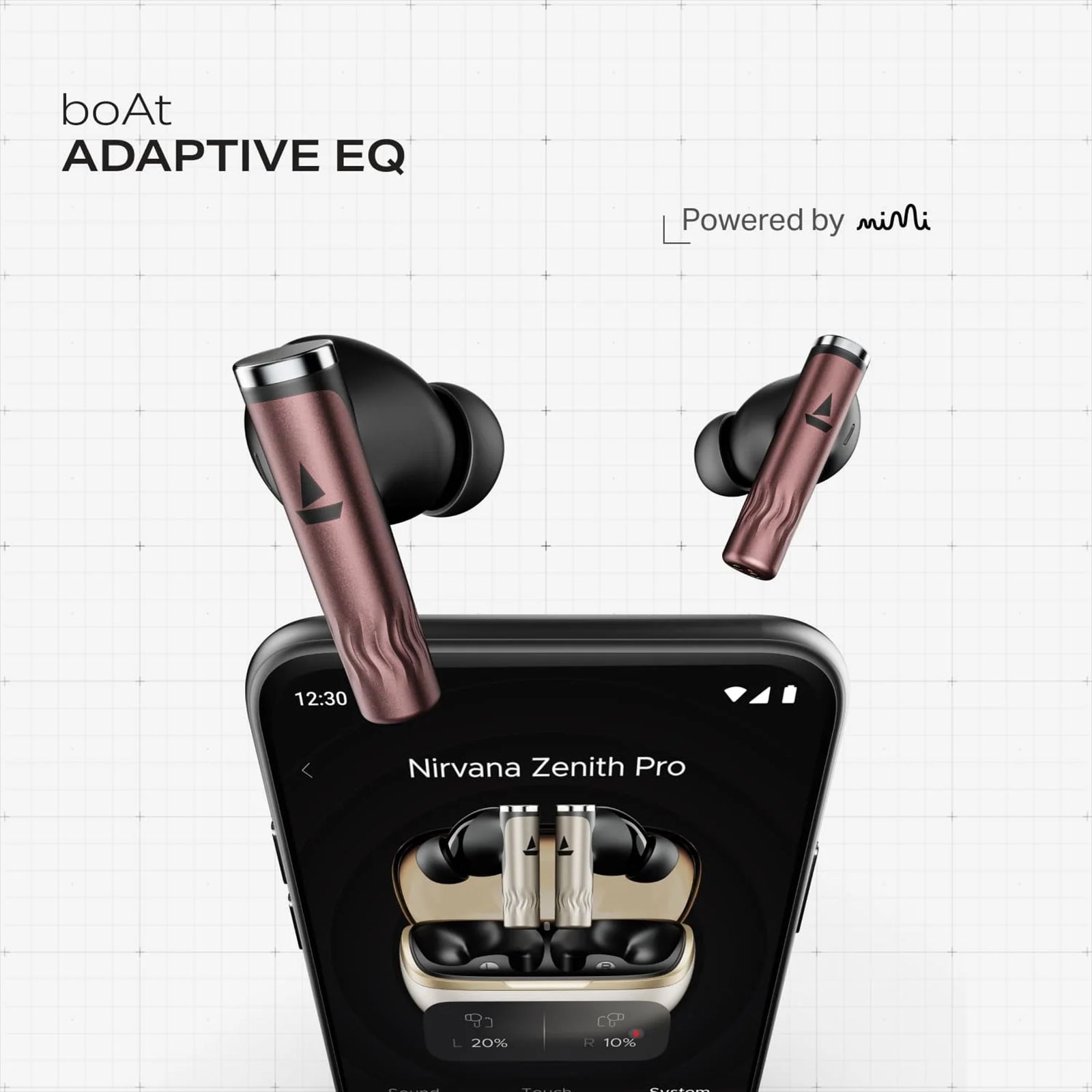 boAt Nirvana Zenith Pro TWS Earbuds with Hybrid Adaptive Active Noise Cancellation (IPX4 Water Resistance, Google Fast Pair, Crimson Red) boAt Nirvana Zenith Pro TWS Earbuds with Hybrid Adaptive Active Noise Cancellation (IPX4 Water Resistance, Google Fast Pair, Crimson Red)_7
