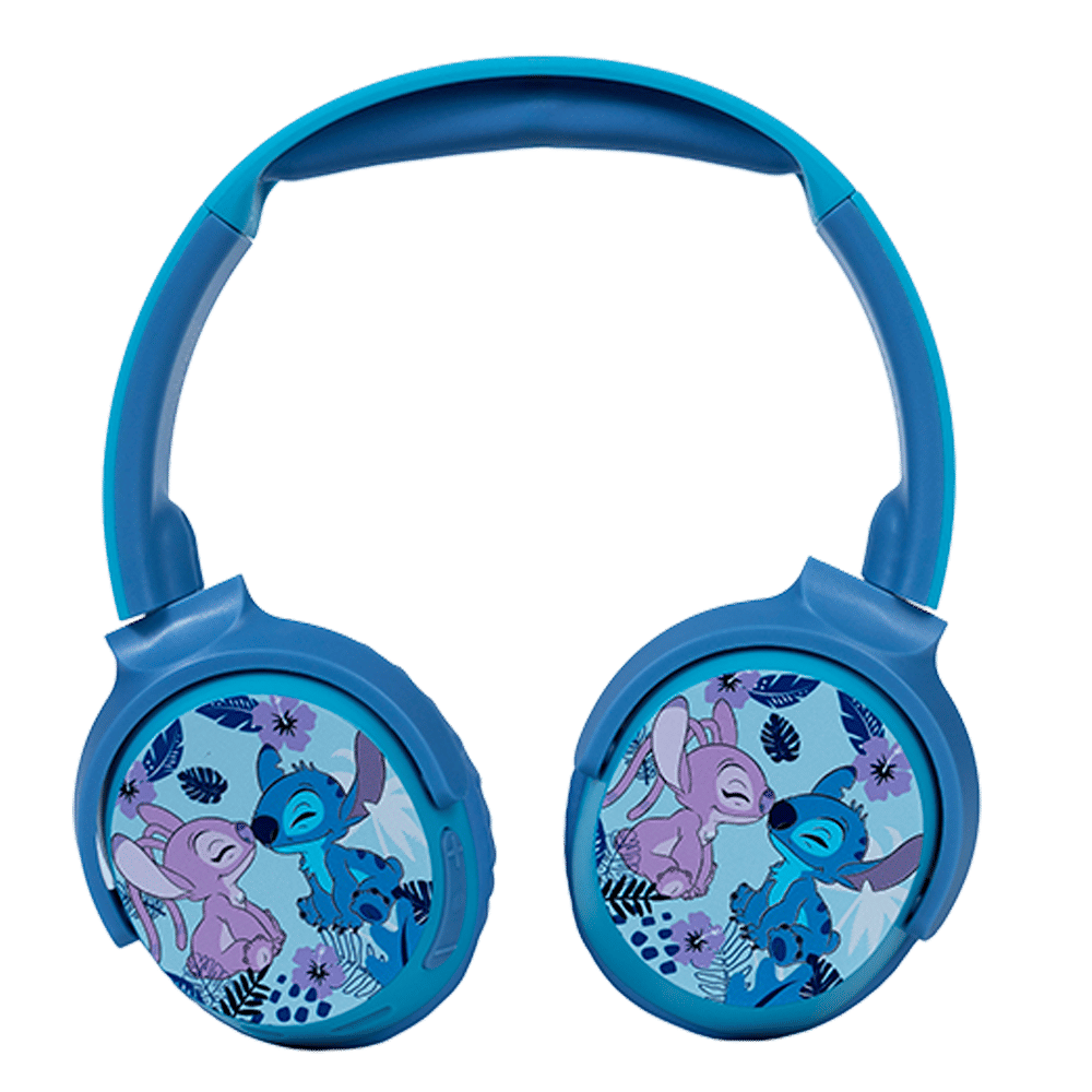 VOLKANO Disney Stitch DY-9955-ST Bluetooth Headphone with Mic (Kids Friendly Volume, Over Ear, Blue) VOLKANO Disney Stitch DY-9955-ST Bluetooth Headphone with Mic (Kids Friendly Volume, Over Ear, Blue)_1