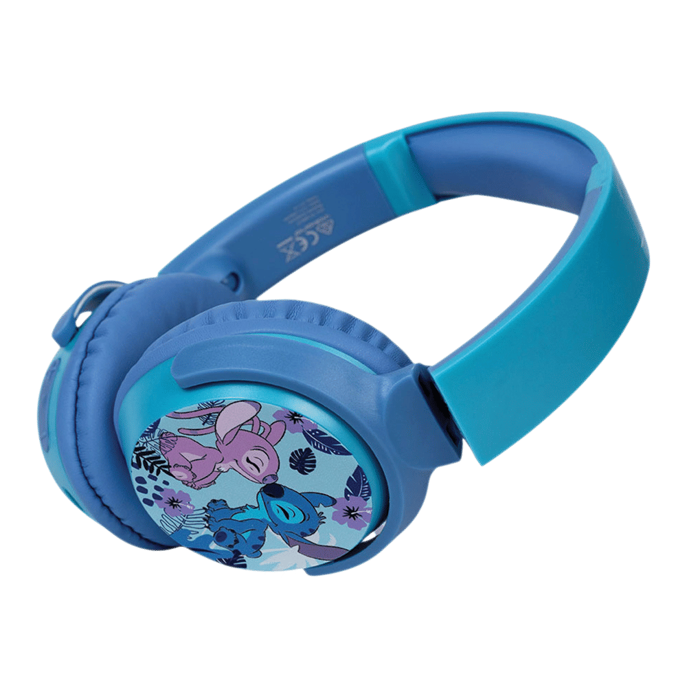 VOLKANO Disney Stitch DY-5060-ST Bluetooth Headphone with Mic (Kids Friendly Volume, Over Ear, Blue) VOLKANO Disney Stitch DY-5060-ST Bluetooth Headphone with Mic (Kids Friendly Volume, Over Ear, Blue)_2