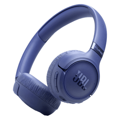 JBL Tune 680NC JBLT680NCBLK Bluetooth Headphone with Mic (Fast Pair by Google, On Ear, Blue)