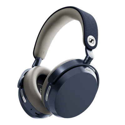 SENNHEISER Momentum 5 Bluetooth Headphone with Mic (Hybrid Active Noise Cancellation, Over Ear, Denim)