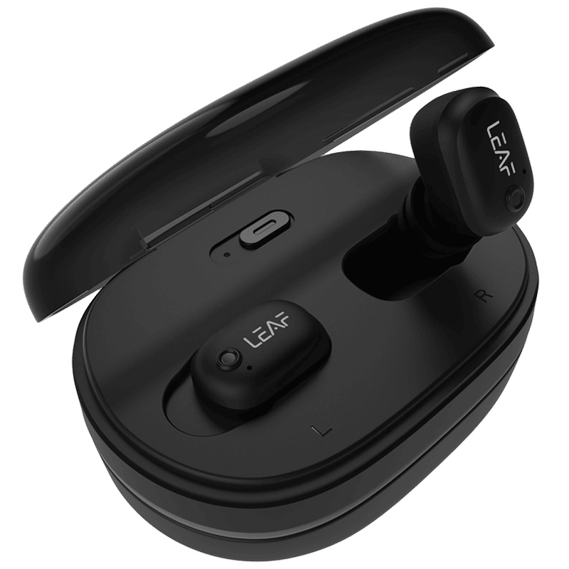 LEAF Buds Truly Wireless Earphones (Black) LEAF Buds Truly Wireless Earphones (Black)_1