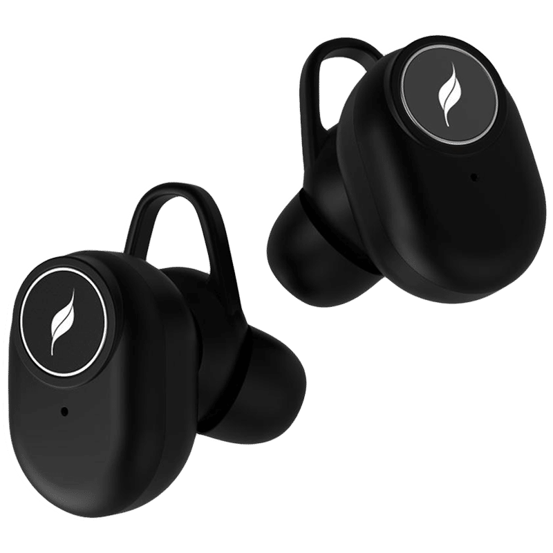 LEAF Pods TRUE Wireless Earphones (Black)_1