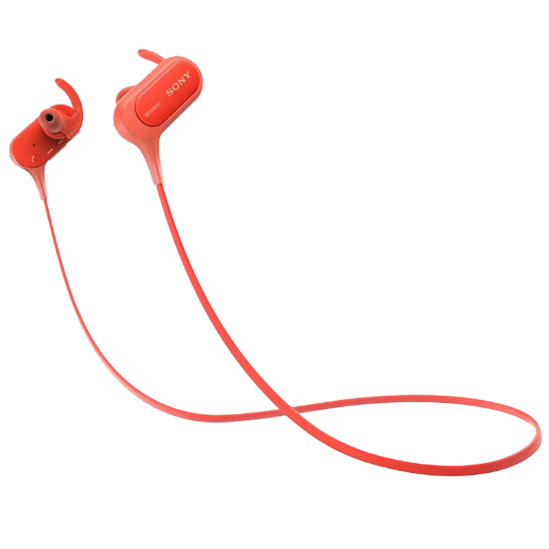 SONY MDR-XB50BSRZE Neckband (IPX4 Waterproof, One Touch Connectivity, Red) SONY MDR-XB50BSRZE Neckband (IPX4 Waterproof, One Touch Connectivity, Red)_2