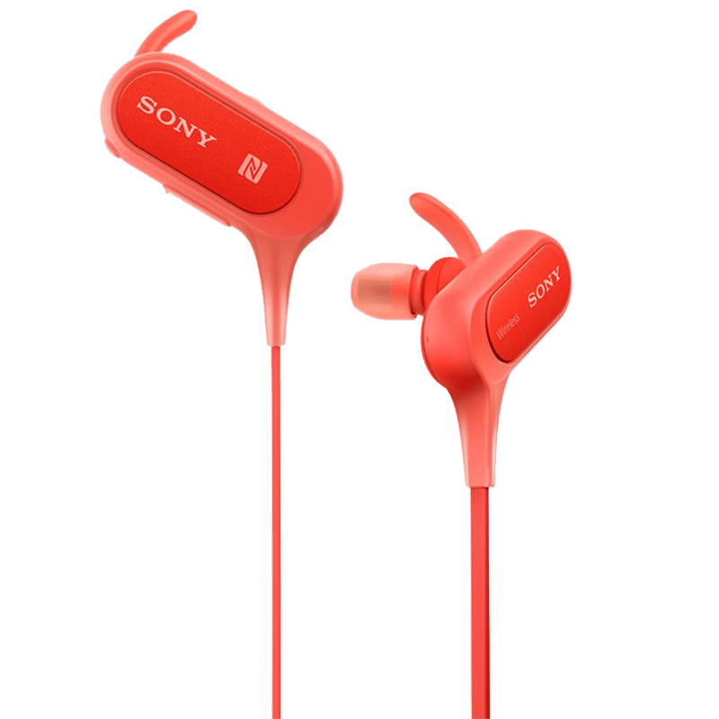 SONY MDR-XB50BSRZE Neckband (IPX4 Waterproof, One Touch Connectivity, Red) SONY MDR-XB50BSRZE Neckband (IPX4 Waterproof, One Touch Connectivity, Red)_1