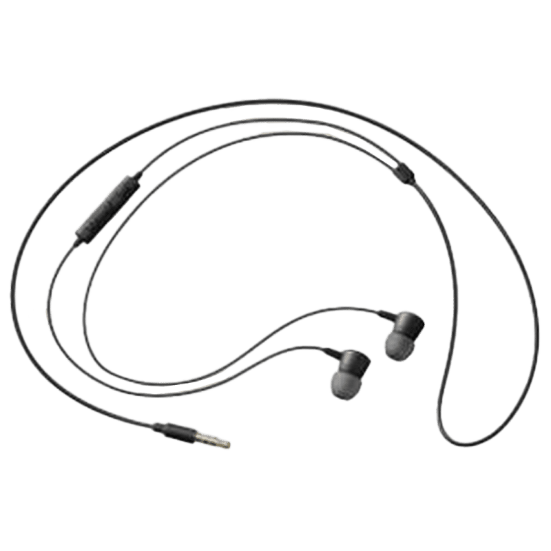 SAMSUNG EO-HS130DBEGIN In-Ear Wired Earphones with Mic (Black)_3