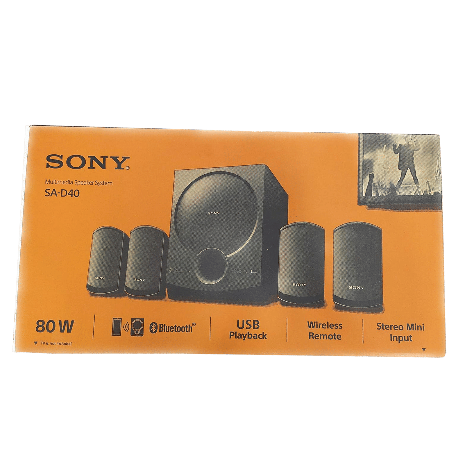 SONY SA-D40 4.1 80W Multimedia Speaker (Surround Sound, 4.1 Channel, Black)_8