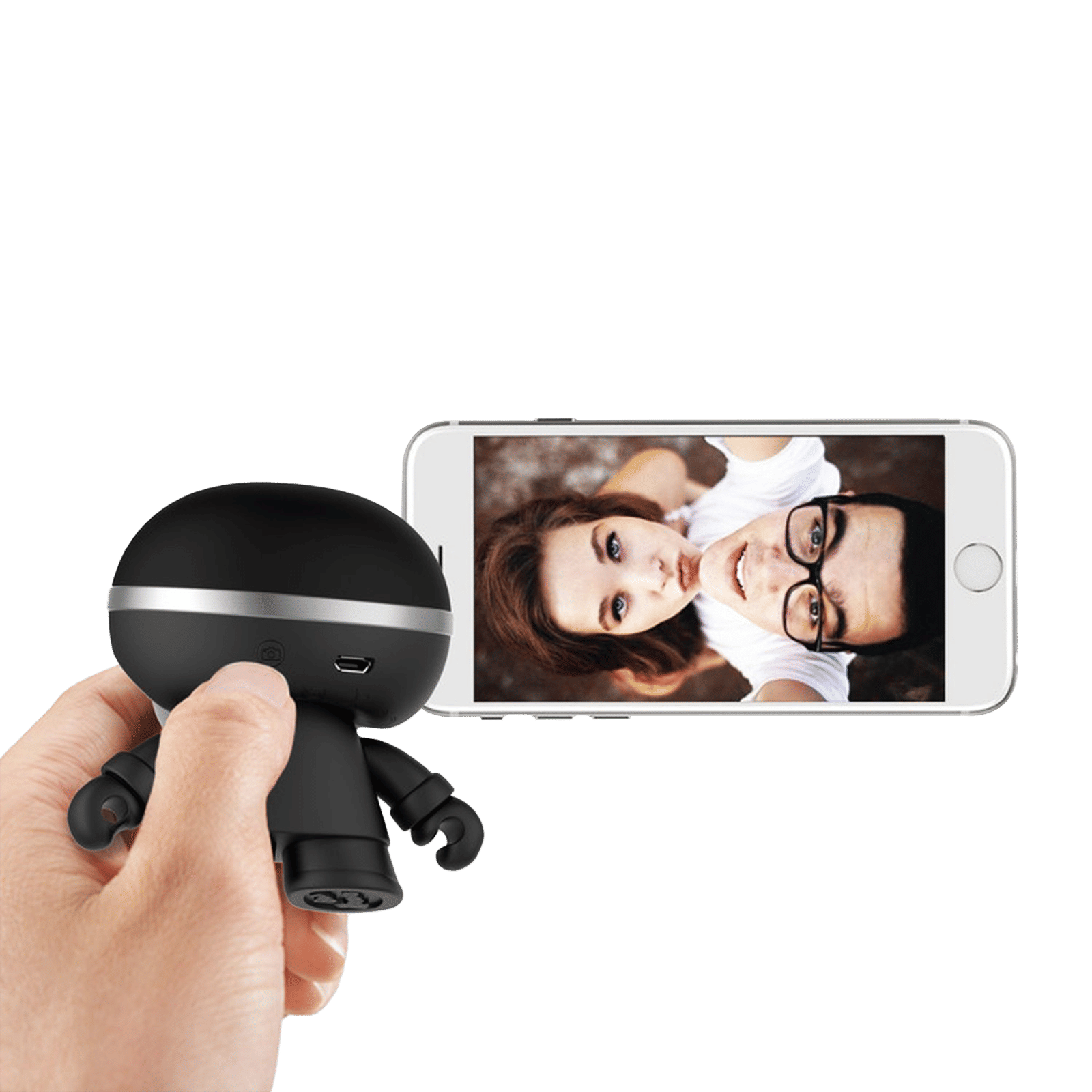 xoopar X3 Boy Mini 3W Portable Bluetooth Speaker (Selfie Remote, Mono Channel, Black) xoopar X3 Boy Mini 3W Portable Bluetooth Speaker (Selfie Remote, Mono Channel, Black)_3