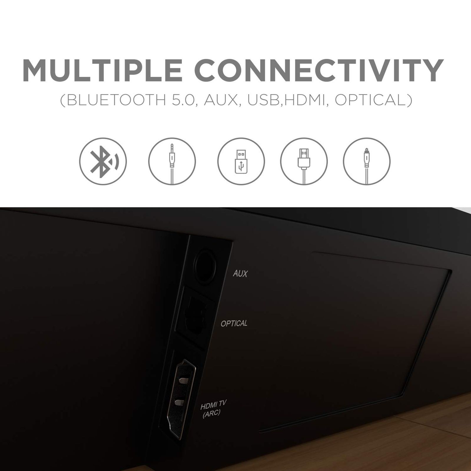boAt Aavante Bar 1580 120W Bluetooth Soundbar with Remote (Surround Sound, 2.1 Channel, Black) boAt Aavante Bar 1580 120W Bluetooth Soundbar with Remote (Surround Sound, 2.1 Channel, Black)_4