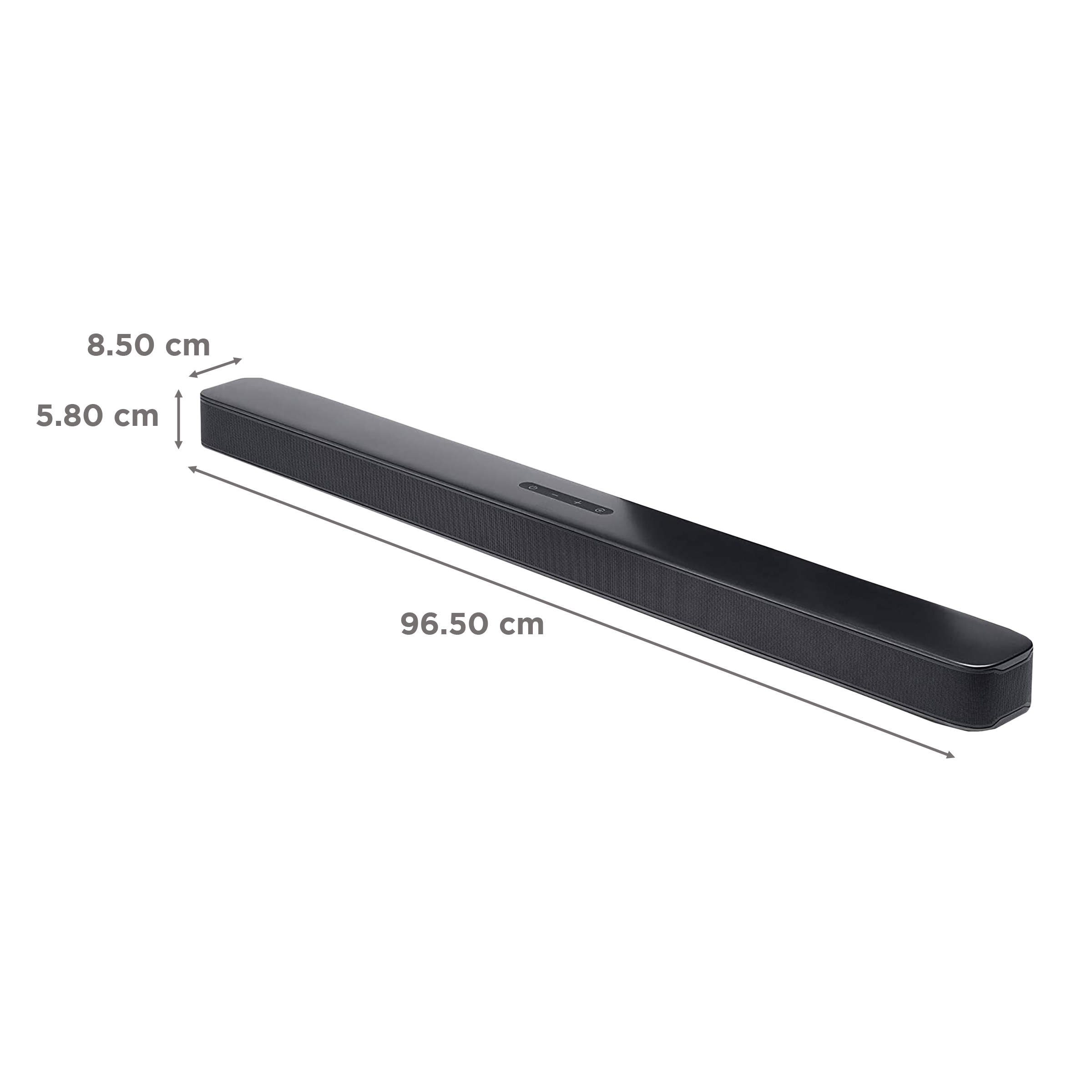 JBL Bar 2.1 300W Bluetooth Soundbar with Remote (Surround Sound, 2.1 Channel, Black)_4