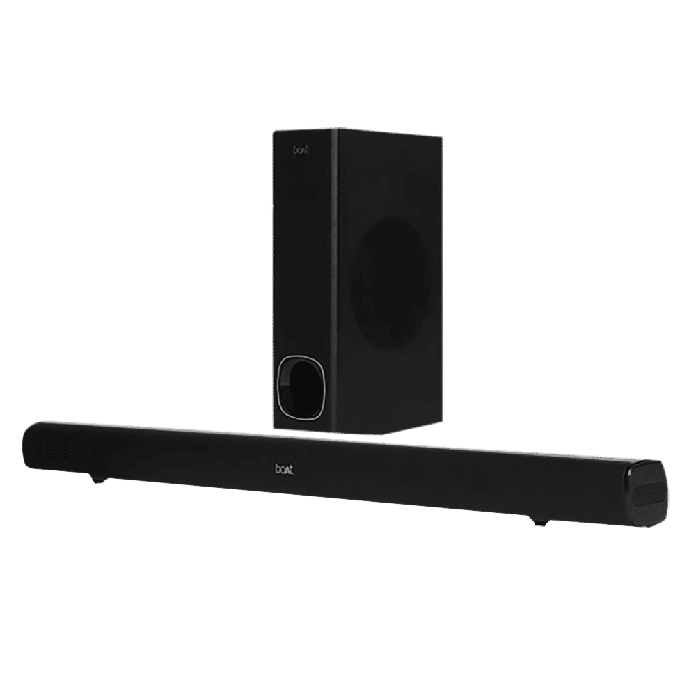 boAt Aavante Bar 1280 120W Bluetooth Soundbar with Remote (Surround Sound, 2.1 Channel, Black) boAt Aavante Bar 1280 120W Bluetooth Soundbar with Remote (Surround Sound, 2.1 Channel, Black)_3