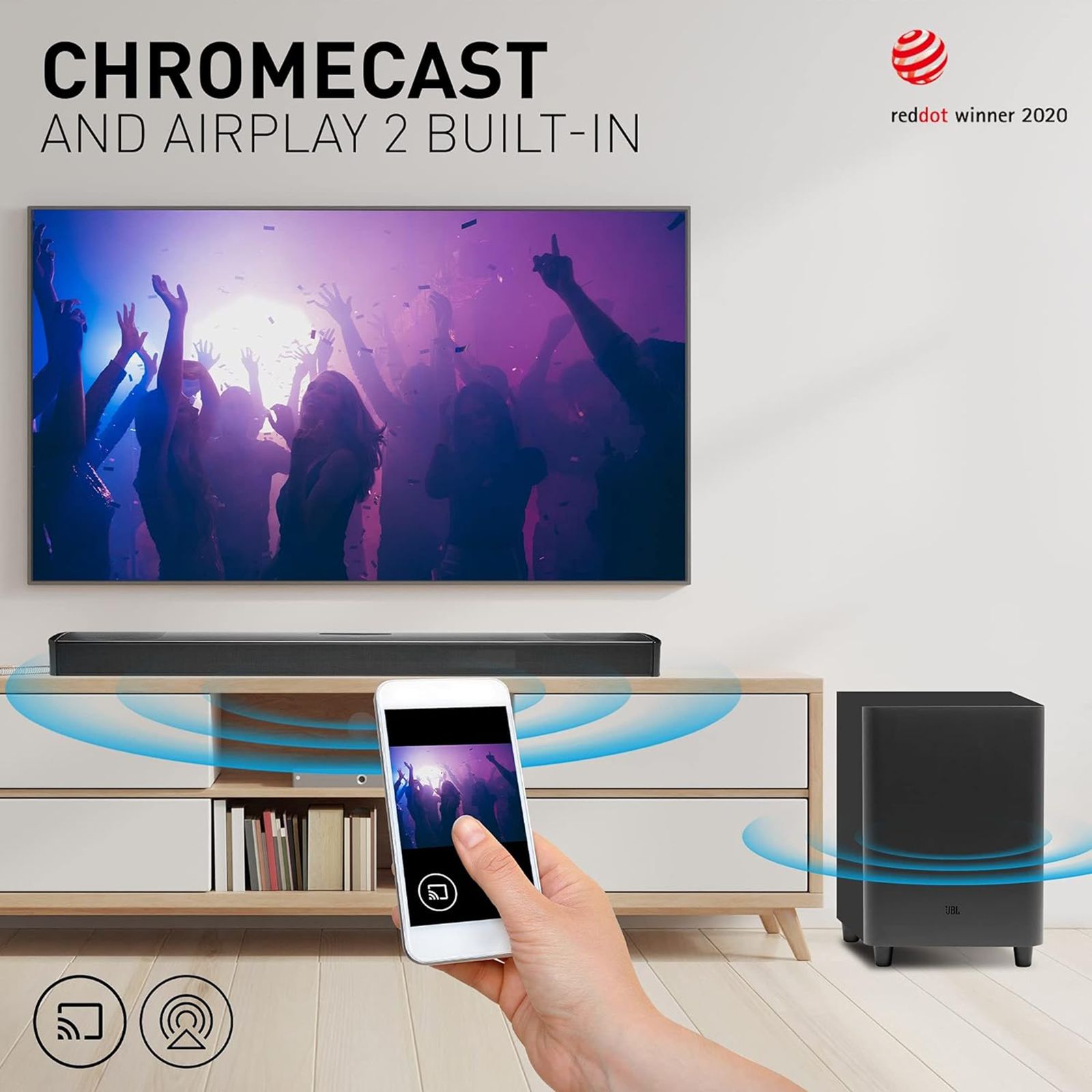 JBL Bar 820W Bluetooth Soundbar with Remote (Dolby Atmos, 9.1 Channel, Black) JBL Bar 820W Bluetooth Soundbar with Remote (Dolby Atmos, 9.1 Channel, Black)_13