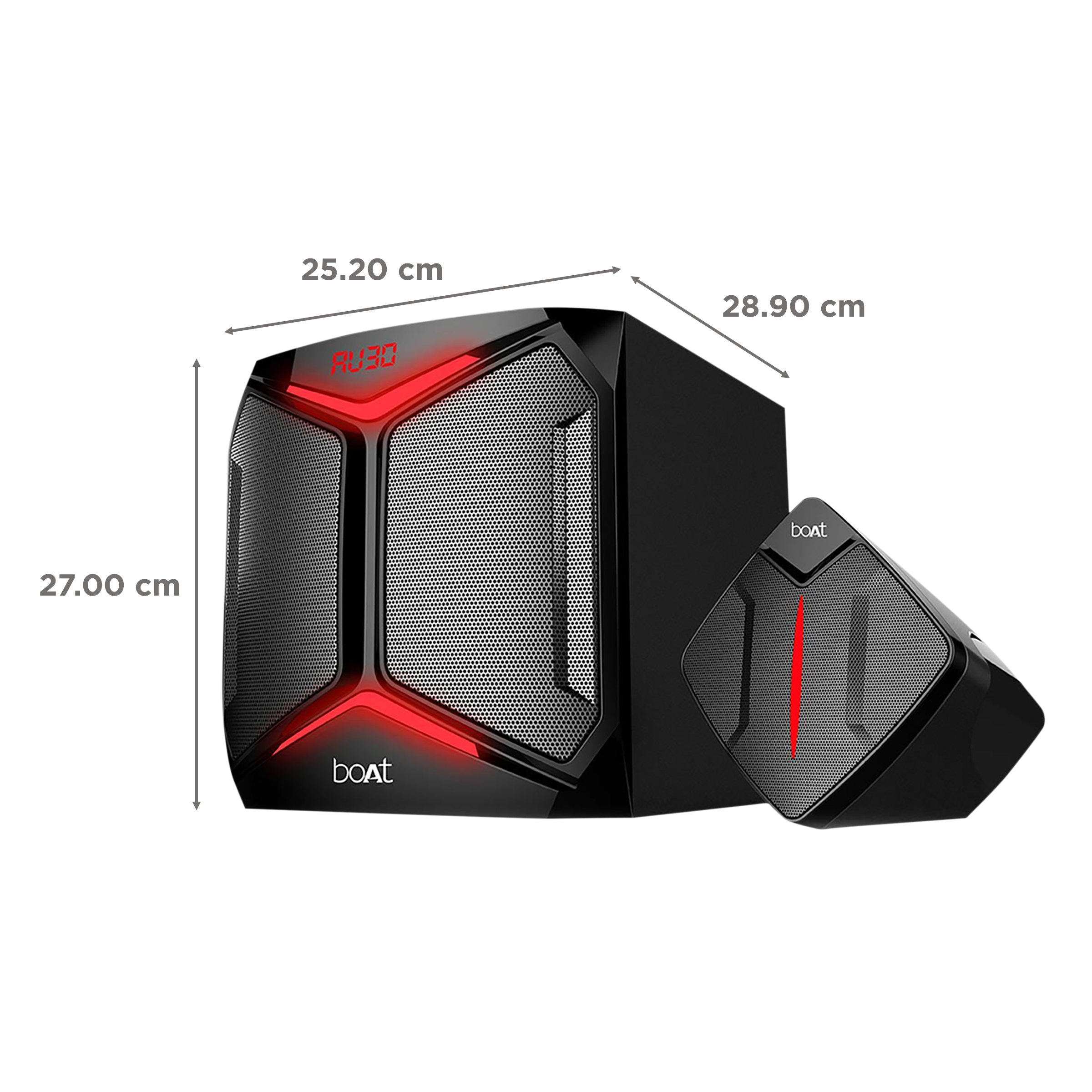 boAt 2.1 Channel 100 Watt Multi-Channel Speaker (Bluetooth 5.0, Blitz 2000, Black)_3