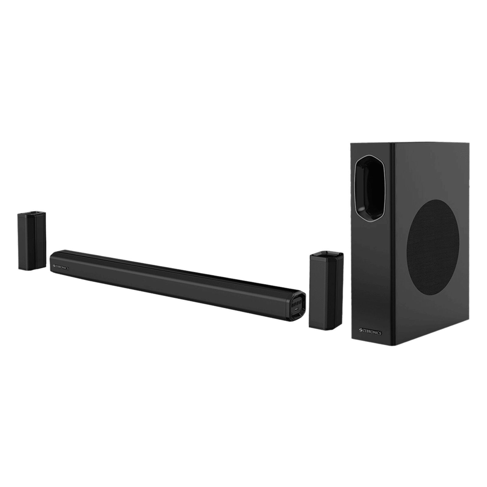 ZEBRONICS Zeb-Juke Bar 7400 Pro 180W Bluetooth Soundbar with Remote (Hi-Fidelity Audio, 5.1 Channel, Black) ZEBRONICS Zeb-Juke Bar 7400 Pro 180W Bluetooth Soundbar with Remote (Hi-Fidelity Audio, 5.1 Channel, Black)_1