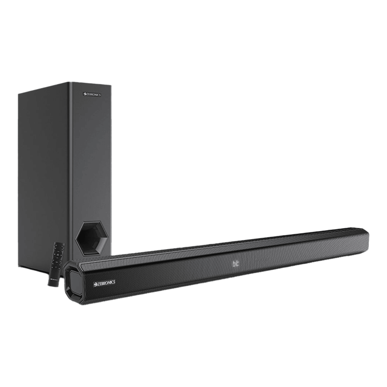 ZEBRONICS Zeb-Juke Bar 3901 80W Bluetooth Soundbar with Remote (Hi-Fidelity Audio, Black)_1