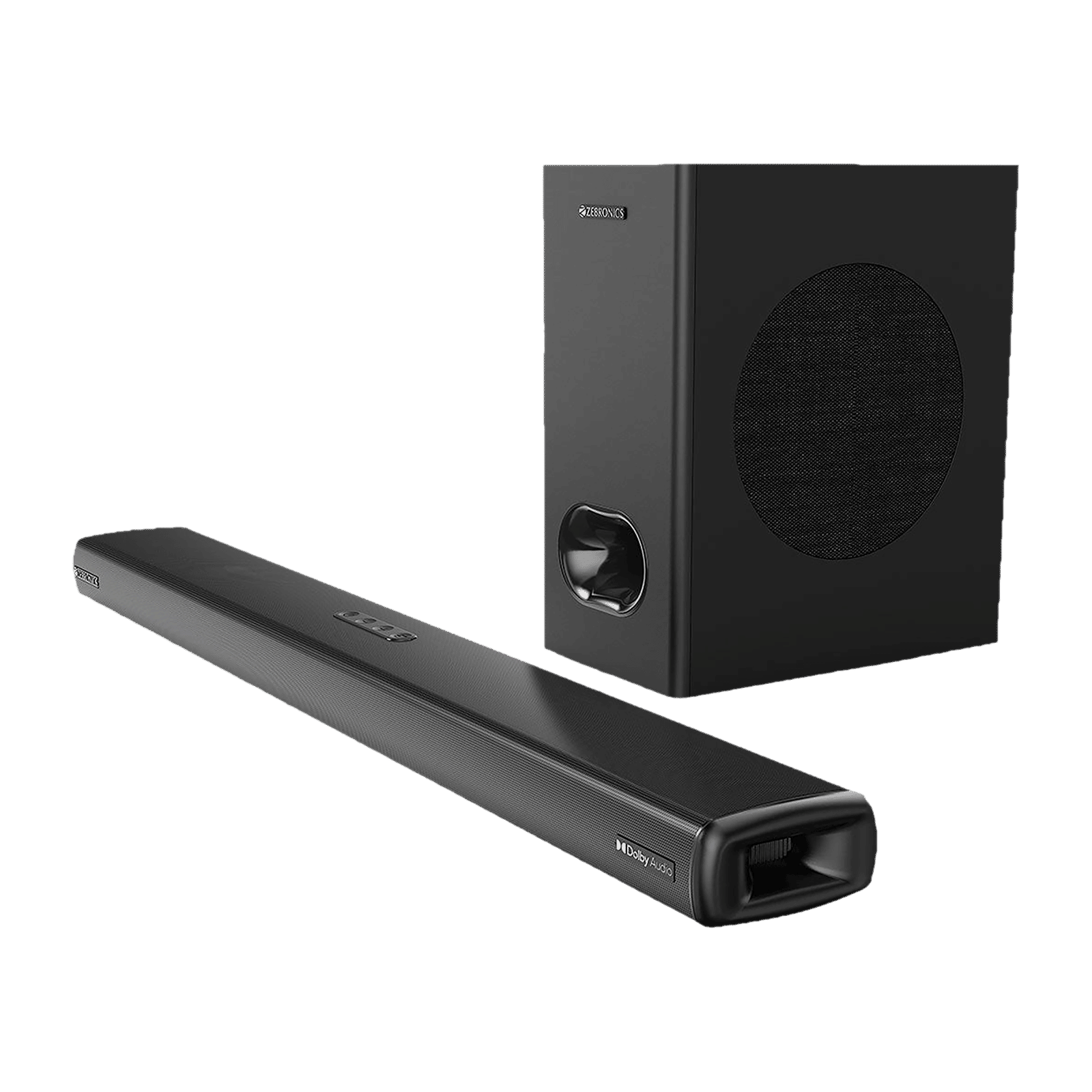 ZEBRONICS Zeb-Juke Bar 9100 160W Bluetooth Soundbar with Remote (Dolby Audio, 5.1 Channel, Black) ZEBRONICS Zeb-Juke Bar 9100 160W Bluetooth Soundbar with Remote (Dolby Audio, 5.1 Channel, Black)_1
