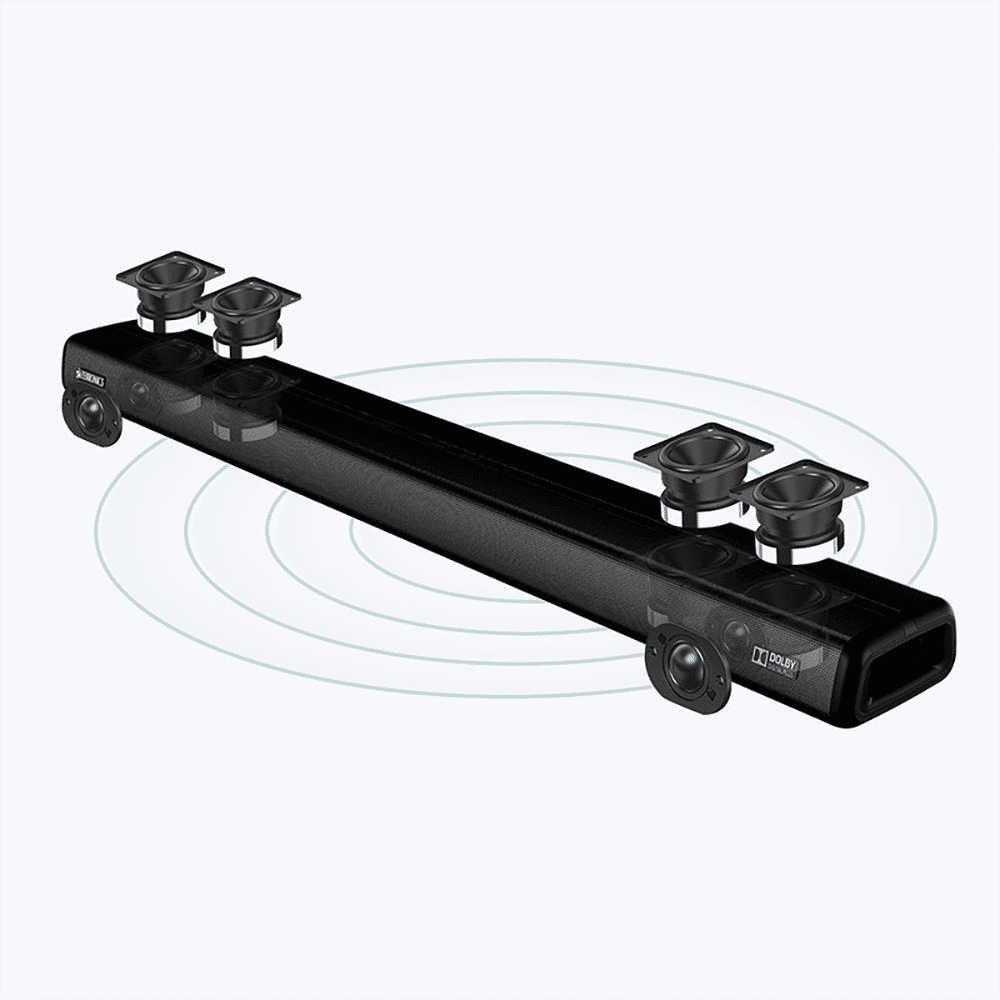 ZEBRONICS Zeb-Juke Bar 9200 DWS Pro 160W Bluetooth Soundbar with Remote (Dolby Digital Plus, 2.1 Channel, Black)_9