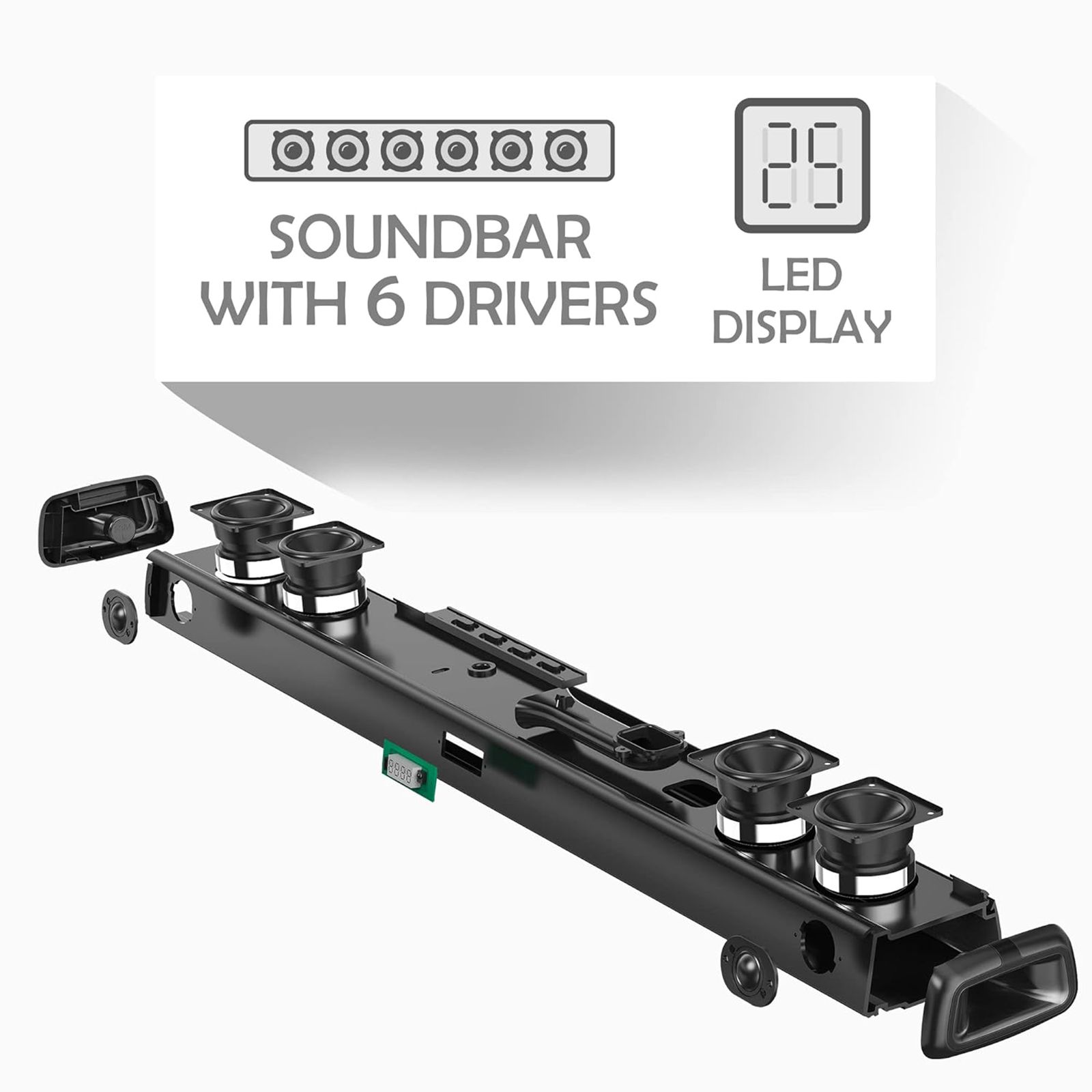 ZEBRONICS Zeb-Juke Bar 9200 DWS Pro 160W Bluetooth Soundbar with Remote (Dolby Digital Plus, 2.1 Channel, Black)_10