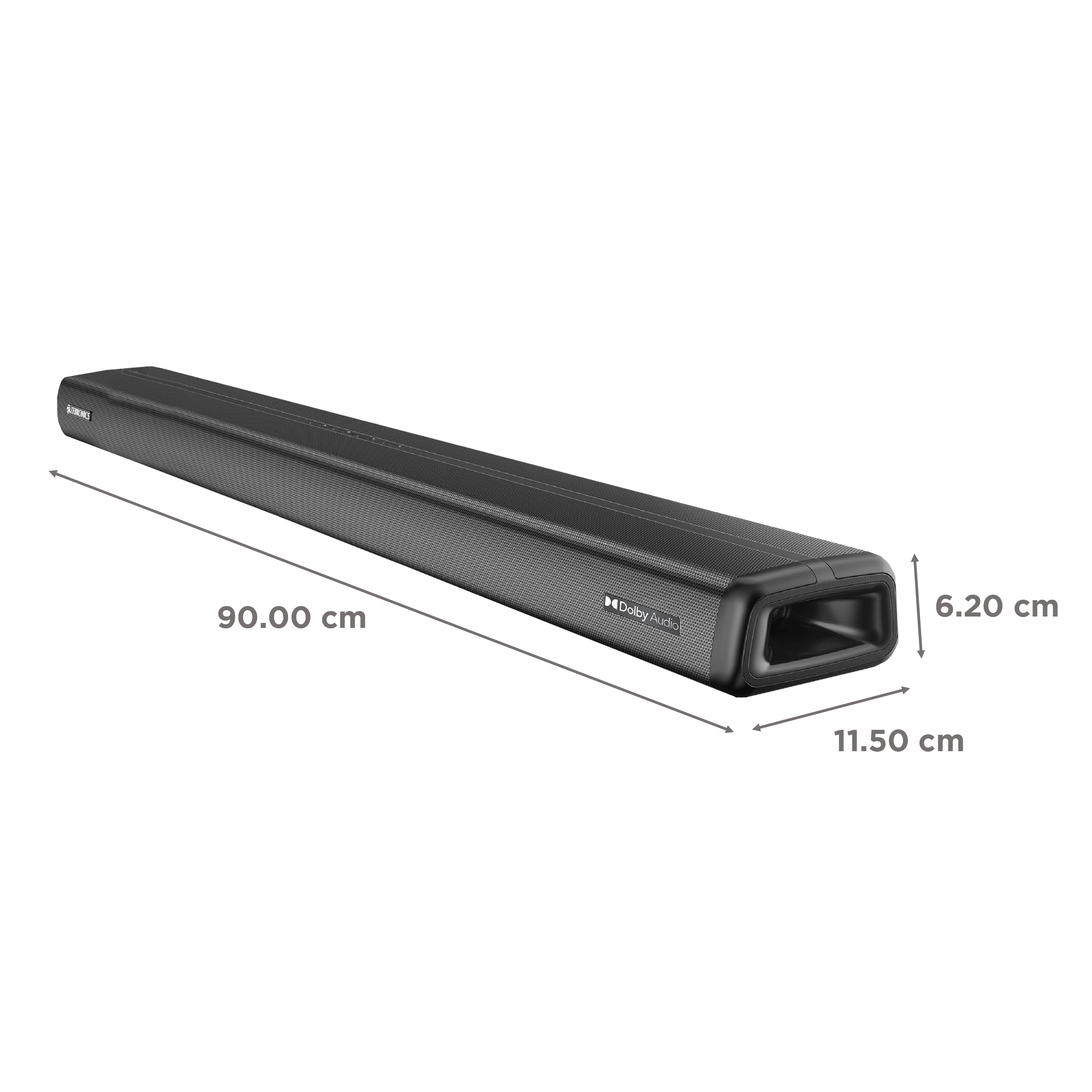 ZEBRONICS Zeb-Juke Bar 9200 DWS Pro 160W Bluetooth Soundbar with Remote (Dolby Digital Plus, 2.1 Channel, Black)_4