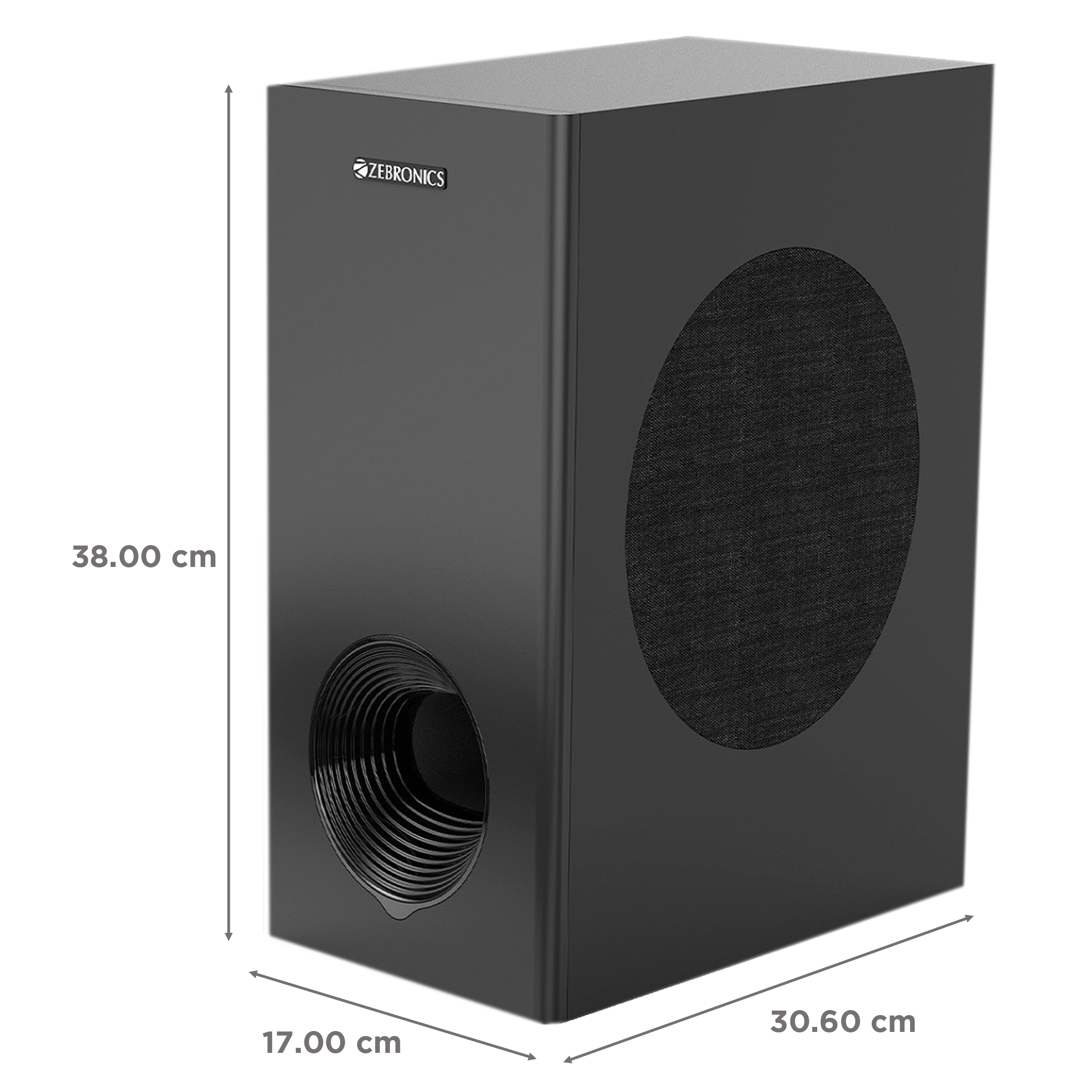 ZEBRONICS Zeb-Juke Bar 9200 DWS Pro 160W Bluetooth Soundbar with Remote (Dolby Digital Plus, 2.1 Channel, Black)_5