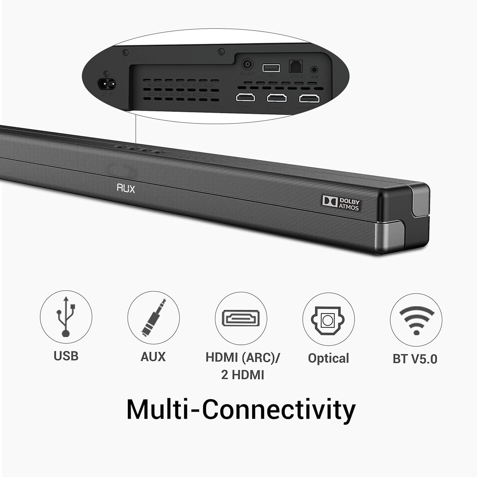 ZEBRONICS Zeb-Juke Bar 9700 450W Bluetooth Soundbar with Remote (Dolby Atmos, 2.1 Channel, Black) ZEBRONICS Zeb-Juke Bar 9700 450W Bluetooth Soundbar with Remote (Dolby Atmos, 2.1 Channel, Black)_15