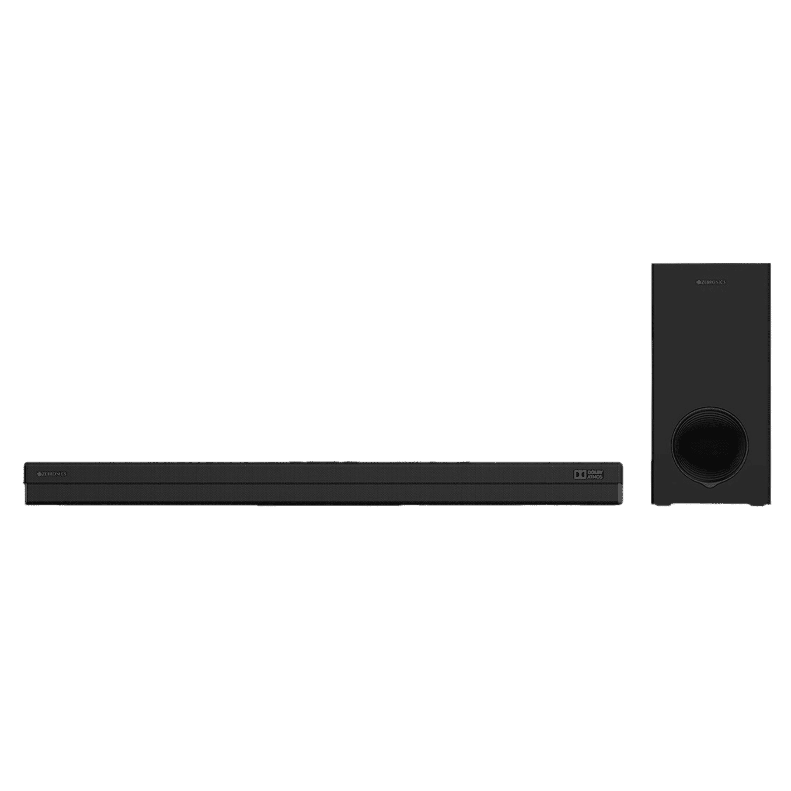 ZEBRONICS Zeb-Juke Bar 9700 450W Bluetooth Soundbar with Remote (Dolby Atmos, 2.1 Channel, Black) ZEBRONICS Zeb-Juke Bar 9700 450W Bluetooth Soundbar with Remote (Dolby Atmos, 2.1 Channel, Black)_3