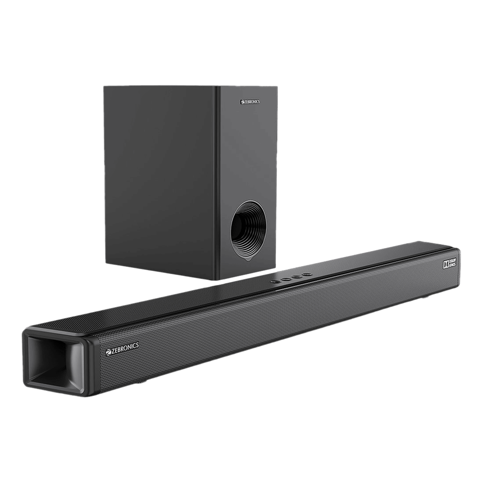 ZEBRONICS Zeb-Juke Bar 9800 450W Bluetooth Soundbar with Remote (Dolby Digital Plus, 2.1.2 Channel, Black) ZEBRONICS Zeb-Juke Bar 9800 450W Bluetooth Soundbar with Remote (Dolby Digital Plus, 2.1.2 Channel, Black)_20