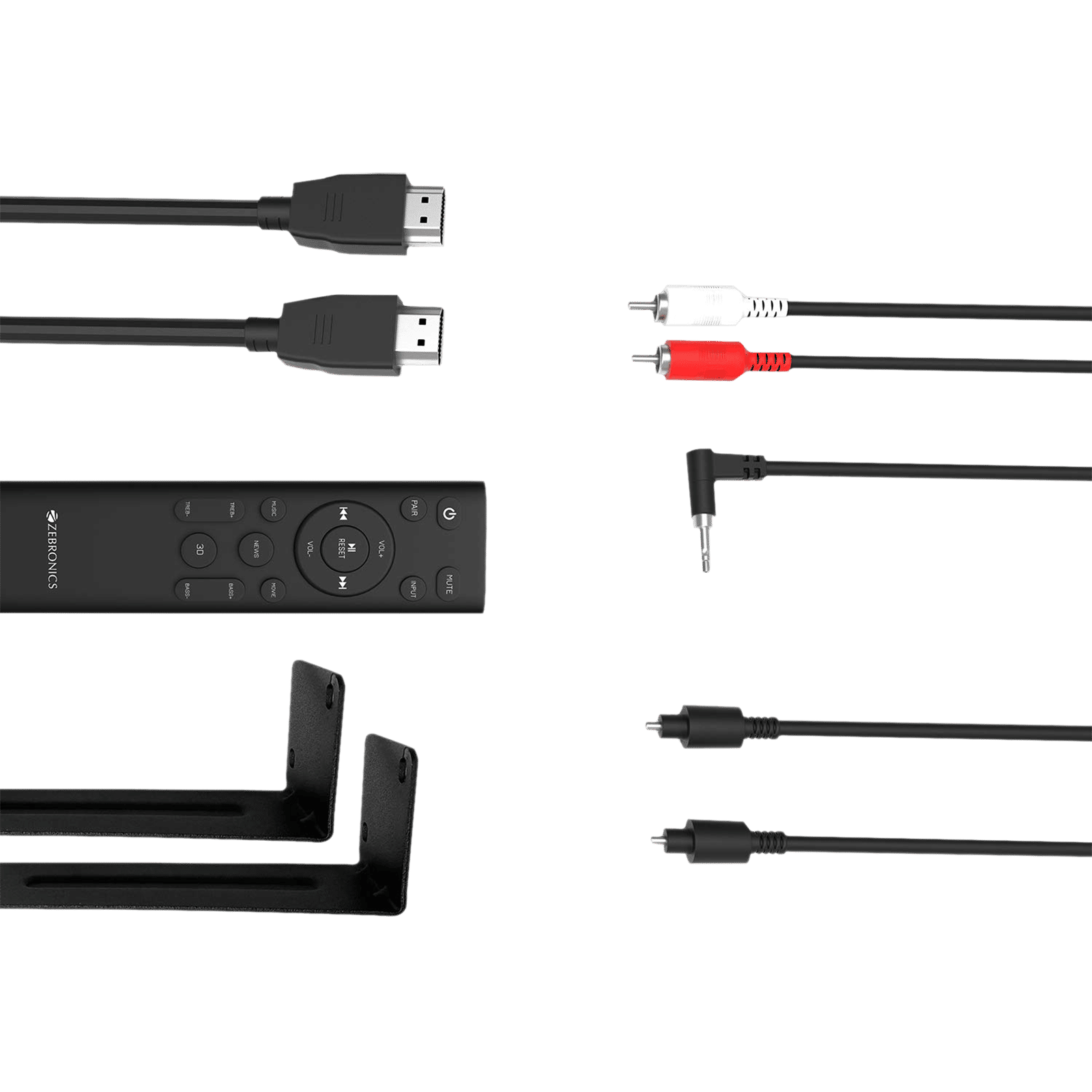 ZEBRONICS Zeb-Juke Bar 9800 450W Bluetooth Soundbar with Remote (Dolby Digital Plus, 2.1.2 Channel, Black) ZEBRONICS Zeb-Juke Bar 9800 450W Bluetooth Soundbar with Remote (Dolby Digital Plus, 2.1.2 Channel, Black)_8
