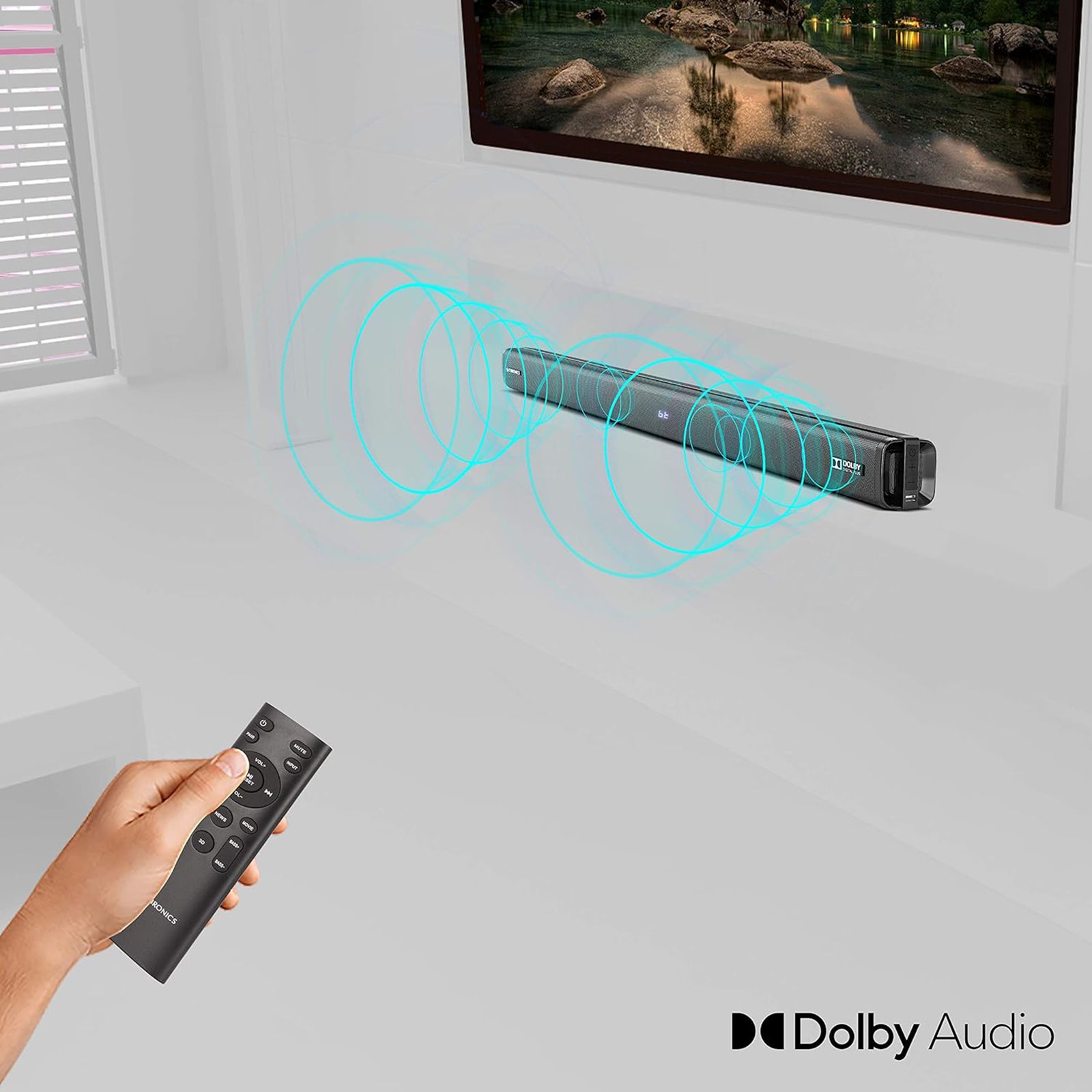 ZEBRONICS Zeb-Juke Bar 3800 Pro 60W Bluetooth Soundbar with Remote (Dolby Digital Plus, 2.0 Channel, Black)_7