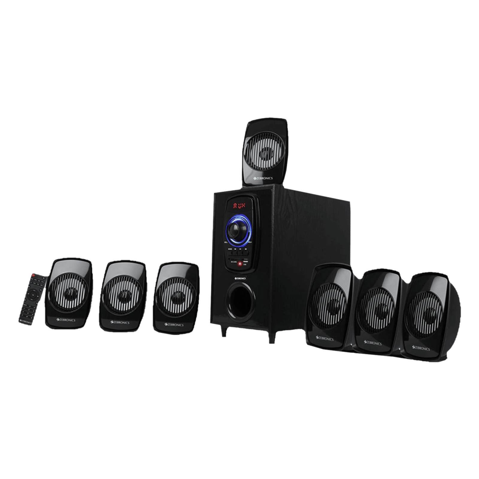 ZEBRONICS Zeb-BT701RUCF 70W Multimedia Speaker (Built-in FM Radio, 7.1 Channel, Black) ZEBRONICS Zeb-BT701RUCF 70W Multimedia Speaker (Built-in FM Radio, 7.1 Channel, Black)_3