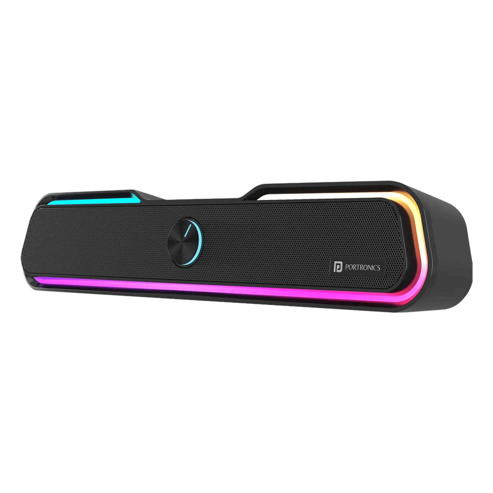 PORTRONICS Decibel 22 10W Bluetooth Soundbar (Lucid Quality of Bass, Black) PORTRONICS Decibel 22 10W Bluetooth Soundbar (Lucid Quality of Bass, Black)_1