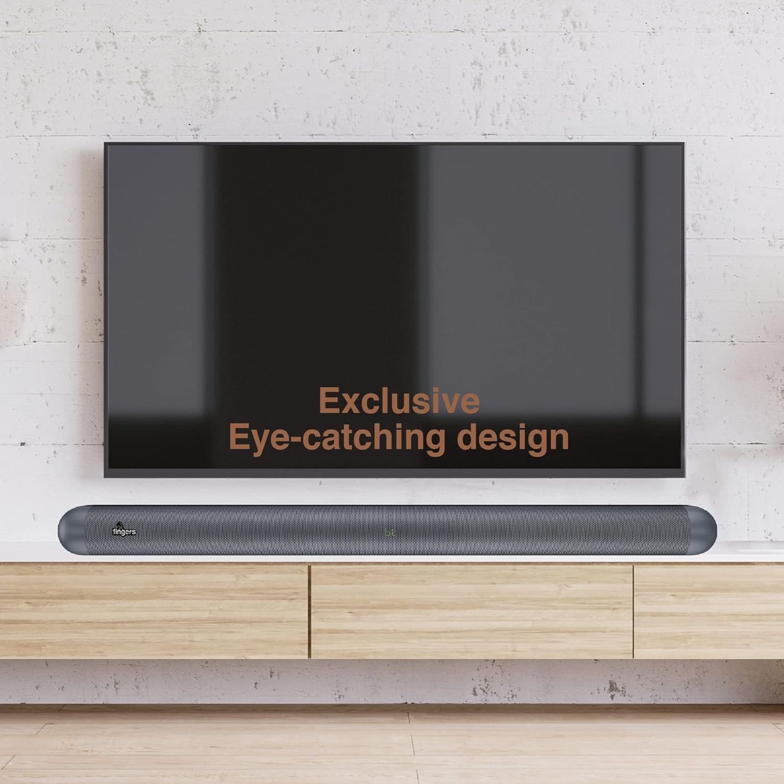 fingers Octane-40 40W Bluetooth Soundbar with Remote (Dolby Sound, 2.0 Channel, Rich Dark Silver)_9
