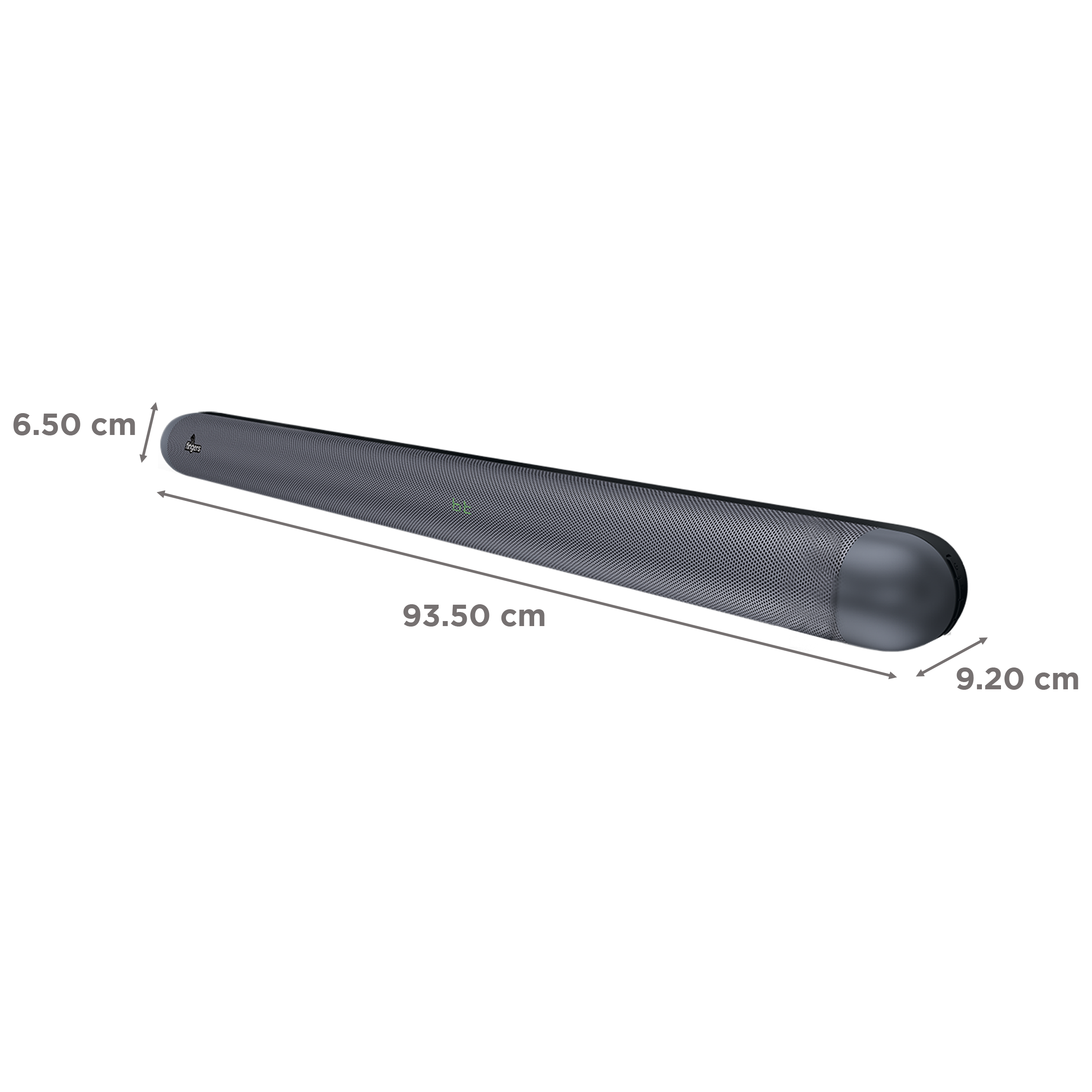 fingers Octane-40 40W Bluetooth Soundbar with Remote (Dolby Sound, 2.0 Channel, Rich Dark Silver)_3