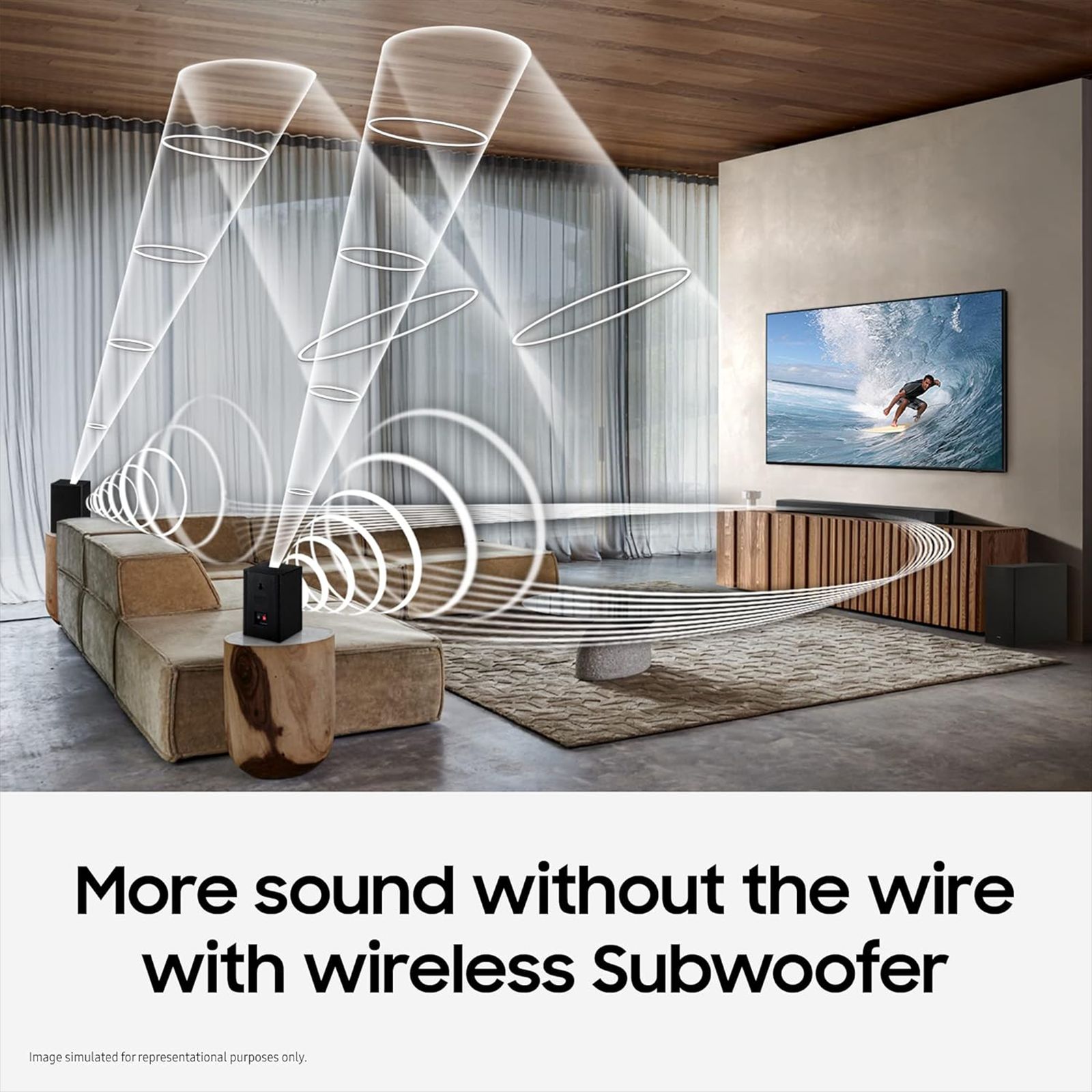 SAMSUNG HW-Q600B/XL 360W Bluetooth Soundbar with Remote (Dolby Audio, 3.1.2 Channel, Black) SAMSUNG HW-Q600B/XL 360W Bluetooth Soundbar with Remote (Dolby Audio, 3.1.2 Channel, Black)_14