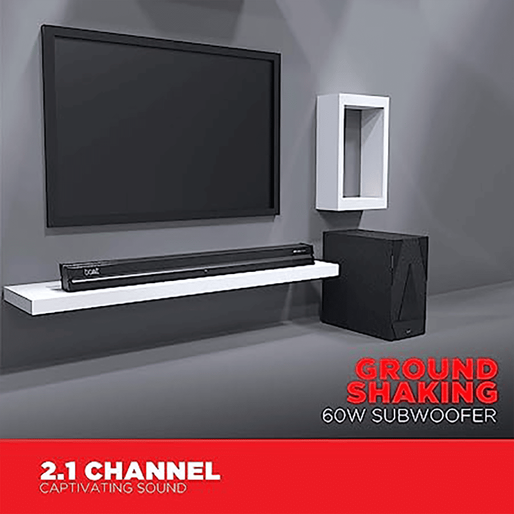 boAt Aavante Bar 1700D 2.1 Channel 120 Watts Surround Sound Bar Home Theatre (Digital Audio Power Amplifier, Black) boAt Aavante Bar 1700D 2.1 Channel 120 Watts Surround Sound Bar Home Theatre (Digital Audio Power Amplifier, Black)_8